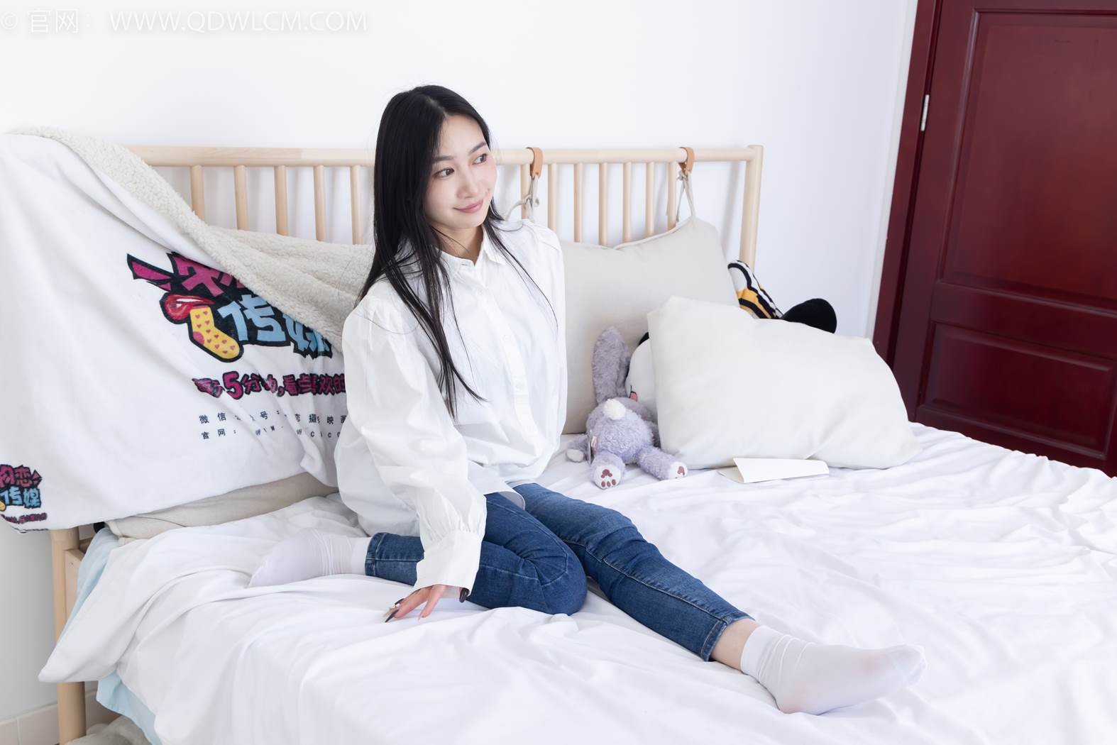 图片[3]-精选勿恋传媒 NO.2418 小影-帆布鞋、白棉袜、短白丝、裸足[118P]-草丛看图