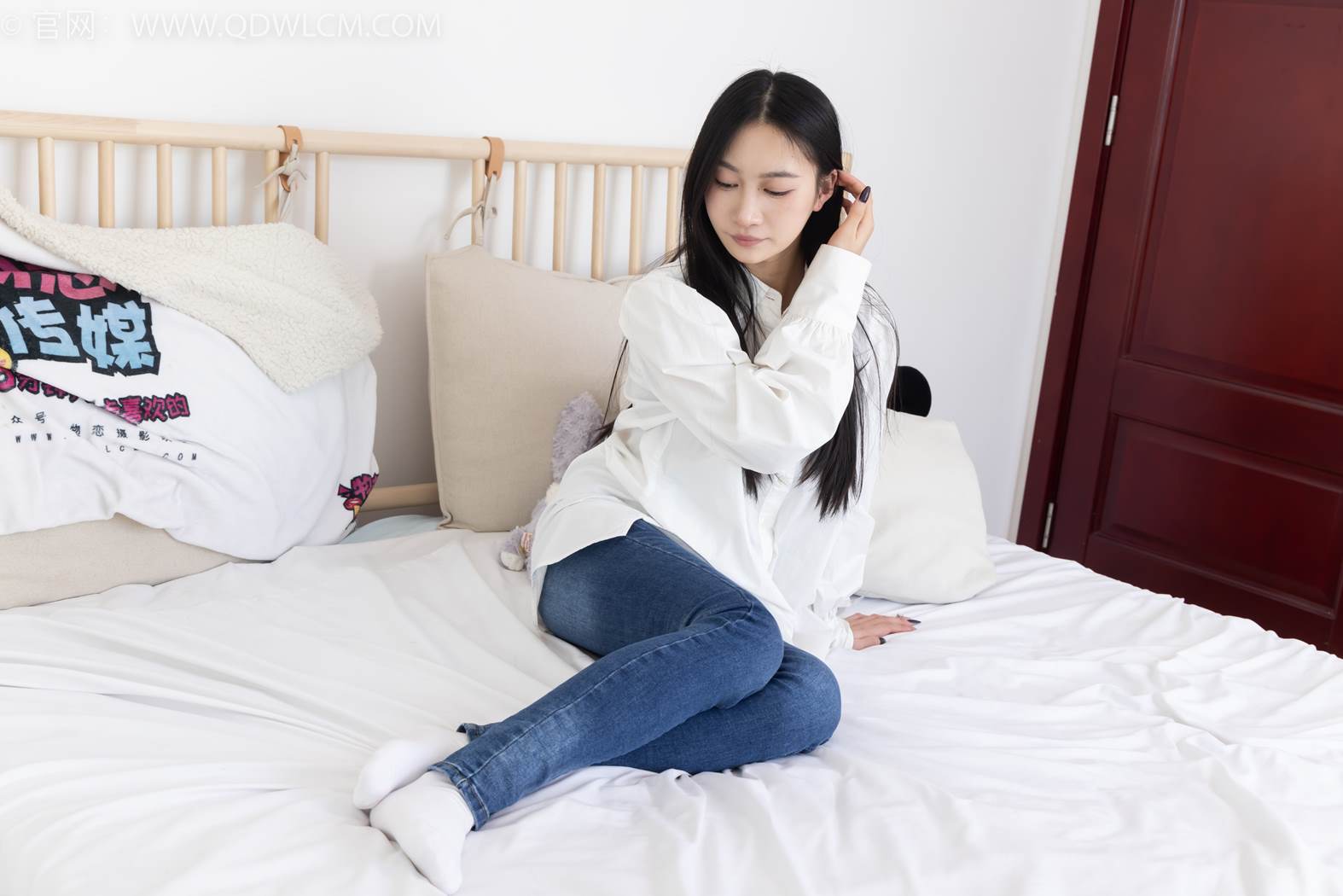 图片[8]-精选勿恋传媒 NO.2418 小影-帆布鞋、白棉袜、短白丝、裸足[118P]-草丛看图