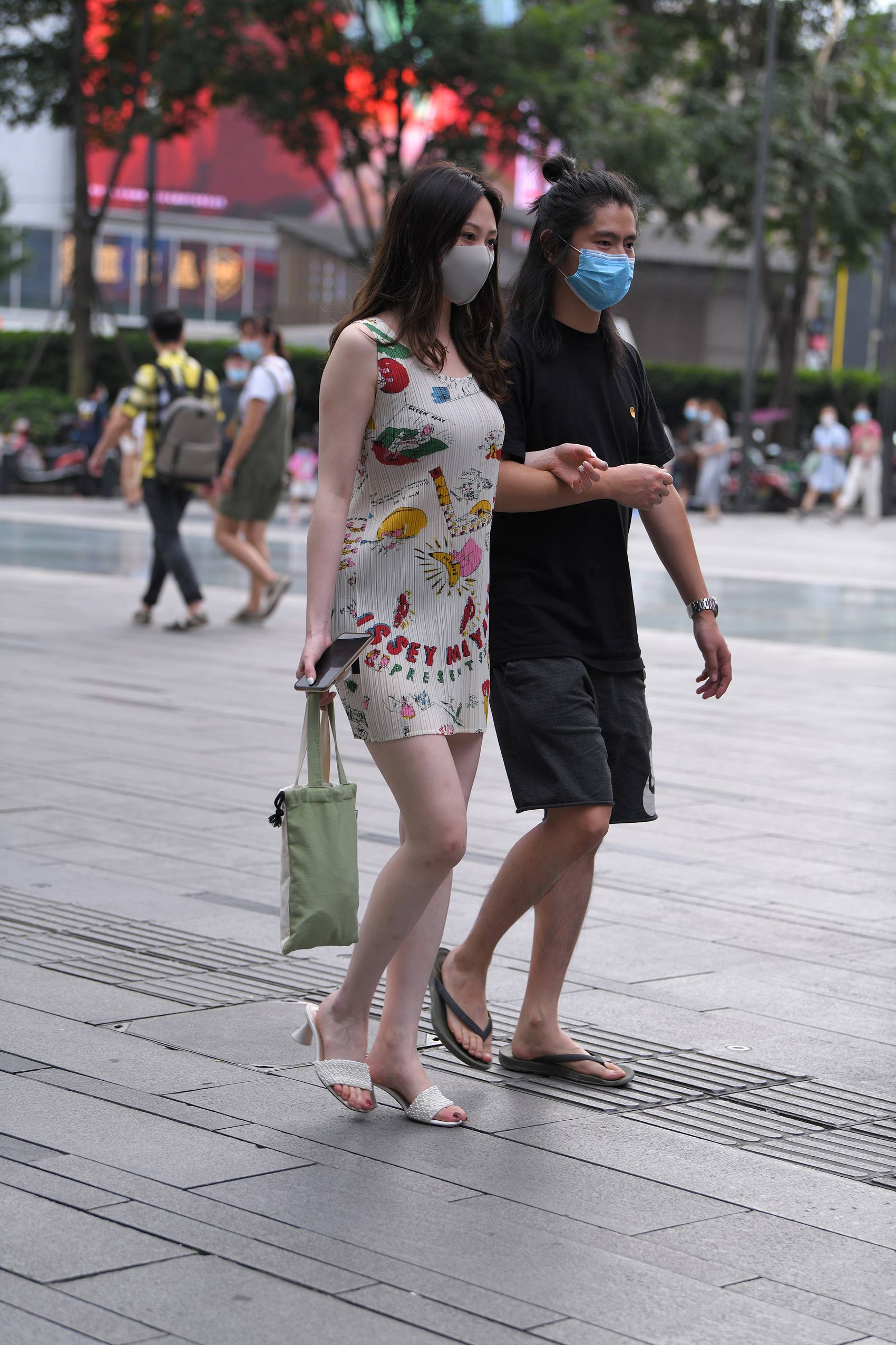 图片[3]-精选街拍作品 NO.1897 凉拖花短裙[52P]-草丛看图