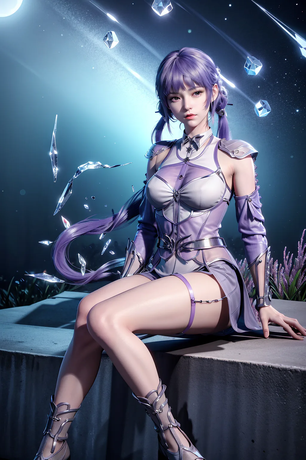 图片[2]-精选AI绘画 1045 斗罗大陆-白沉香[20P]-草丛看图