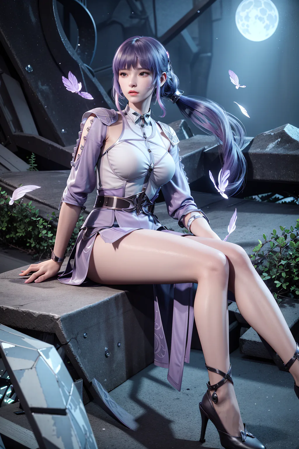 图片[3]-精选AI绘画 1045 斗罗大陆-白沉香[20P]-草丛看图