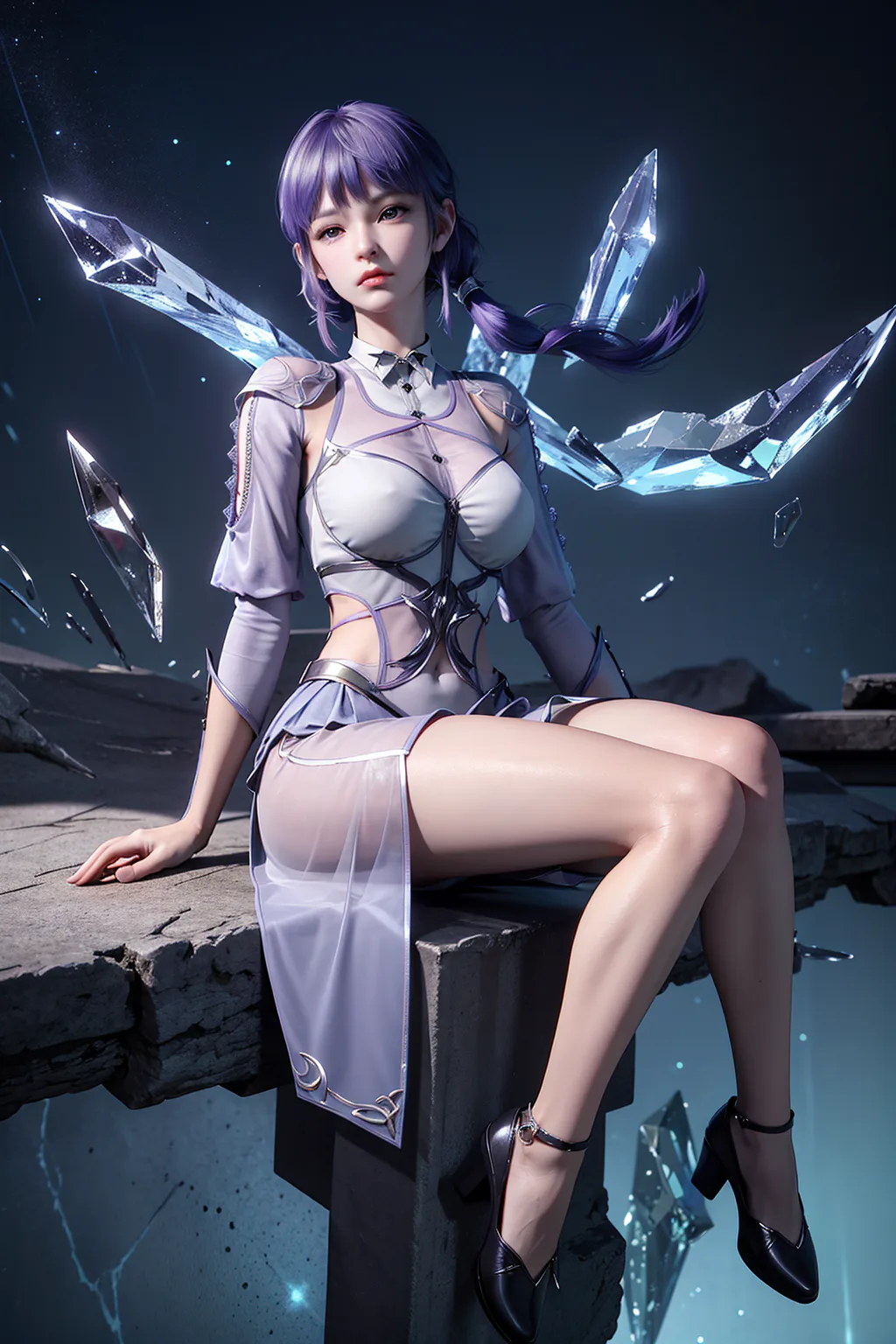 图片[4]-精选AI绘画 1045 斗罗大陆-白沉香[20P]-草丛看图