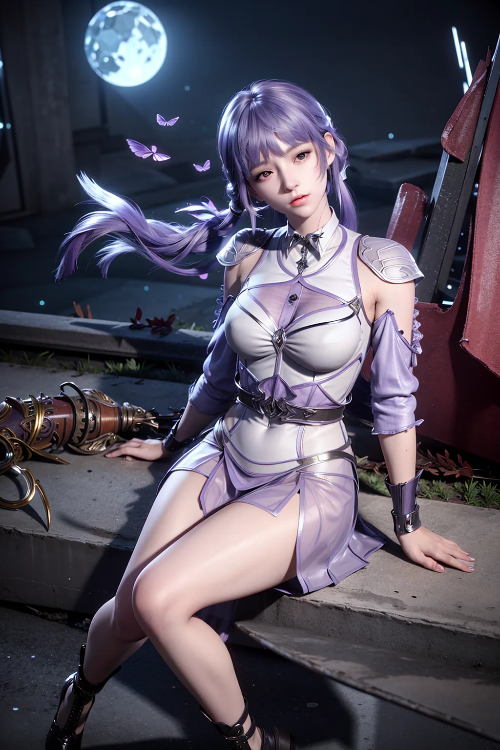 图片[8]-精选AI绘画 1045 斗罗大陆-白沉香[20P]-草丛看图