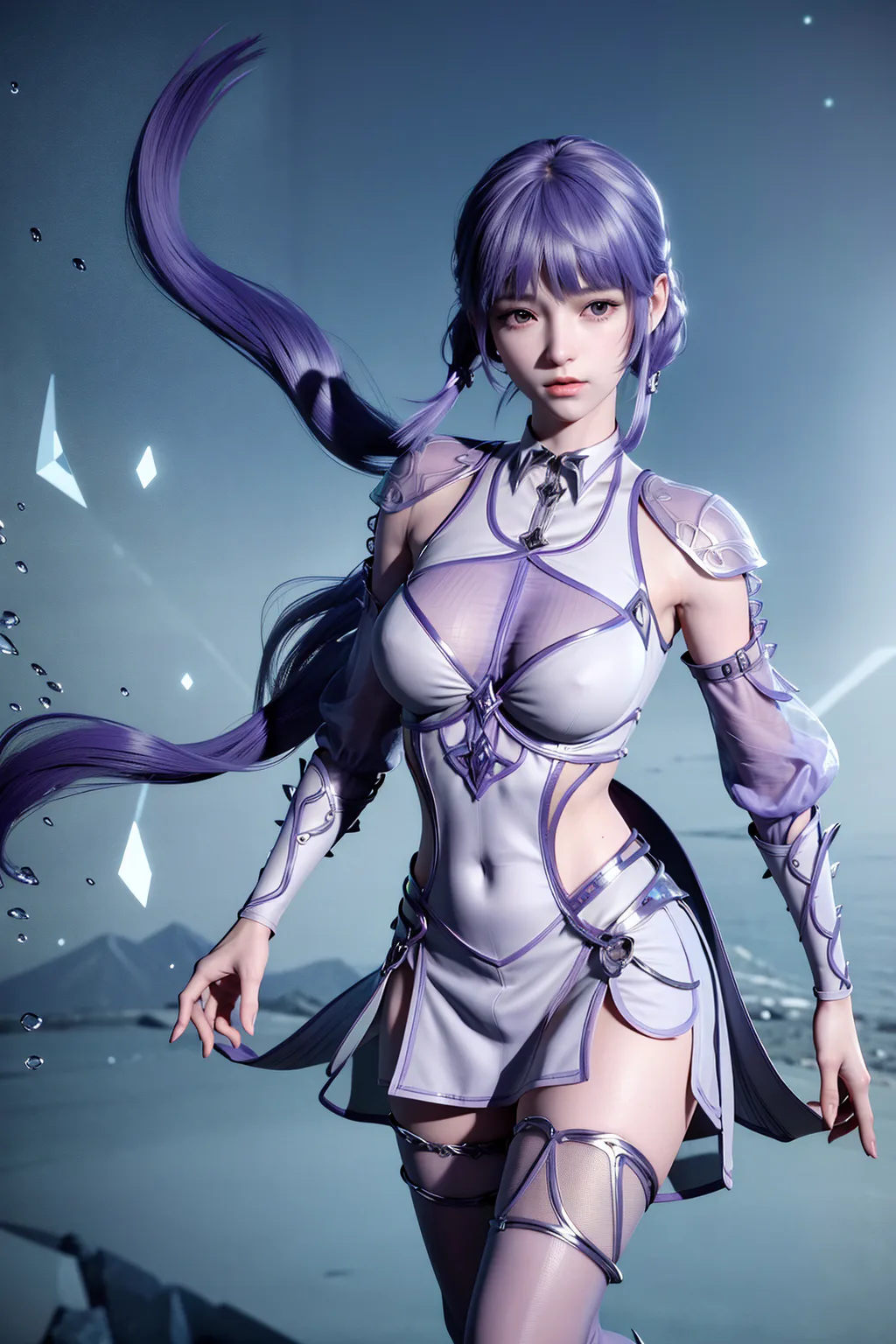 图片[1]-精选AI绘画 1045 斗罗大陆-白沉香[20P]-草丛看图