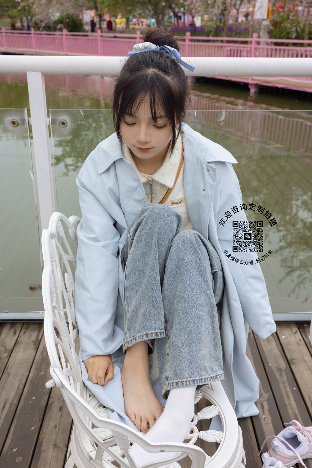 图片[3]-精选她们印象 NO.015 天天[111P]-草丛看图