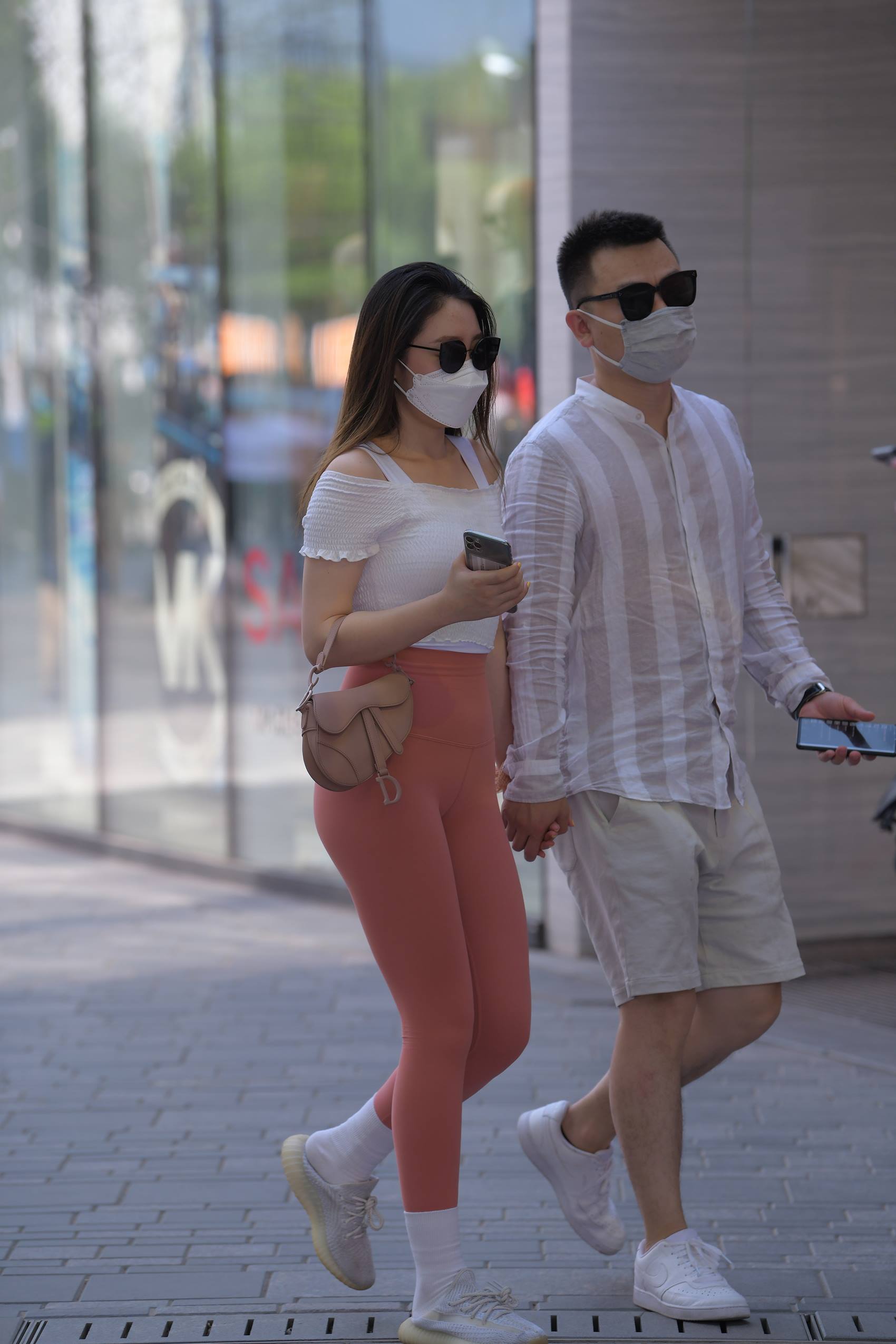 图片[5]-精选精选街拍作品 NO.1872 红石街拍作品 – 粉色姓感瑜伽[92P]-草丛看图