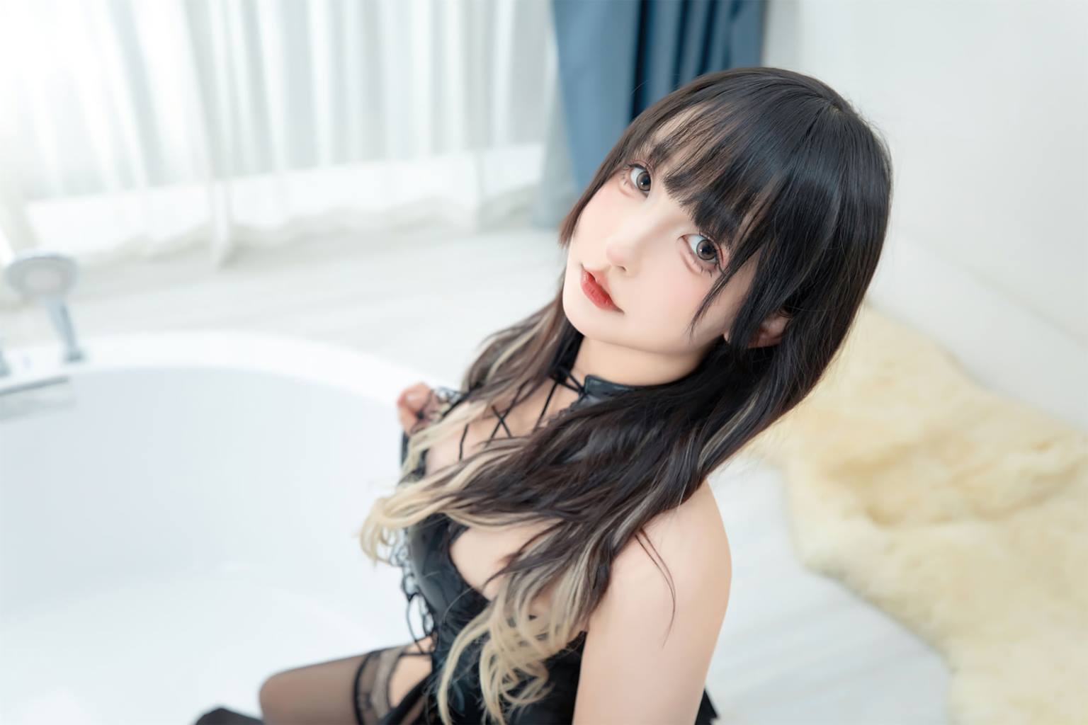 图片[2]-精选神楽板真冬 – 绝命吊带[40P]-草丛看图