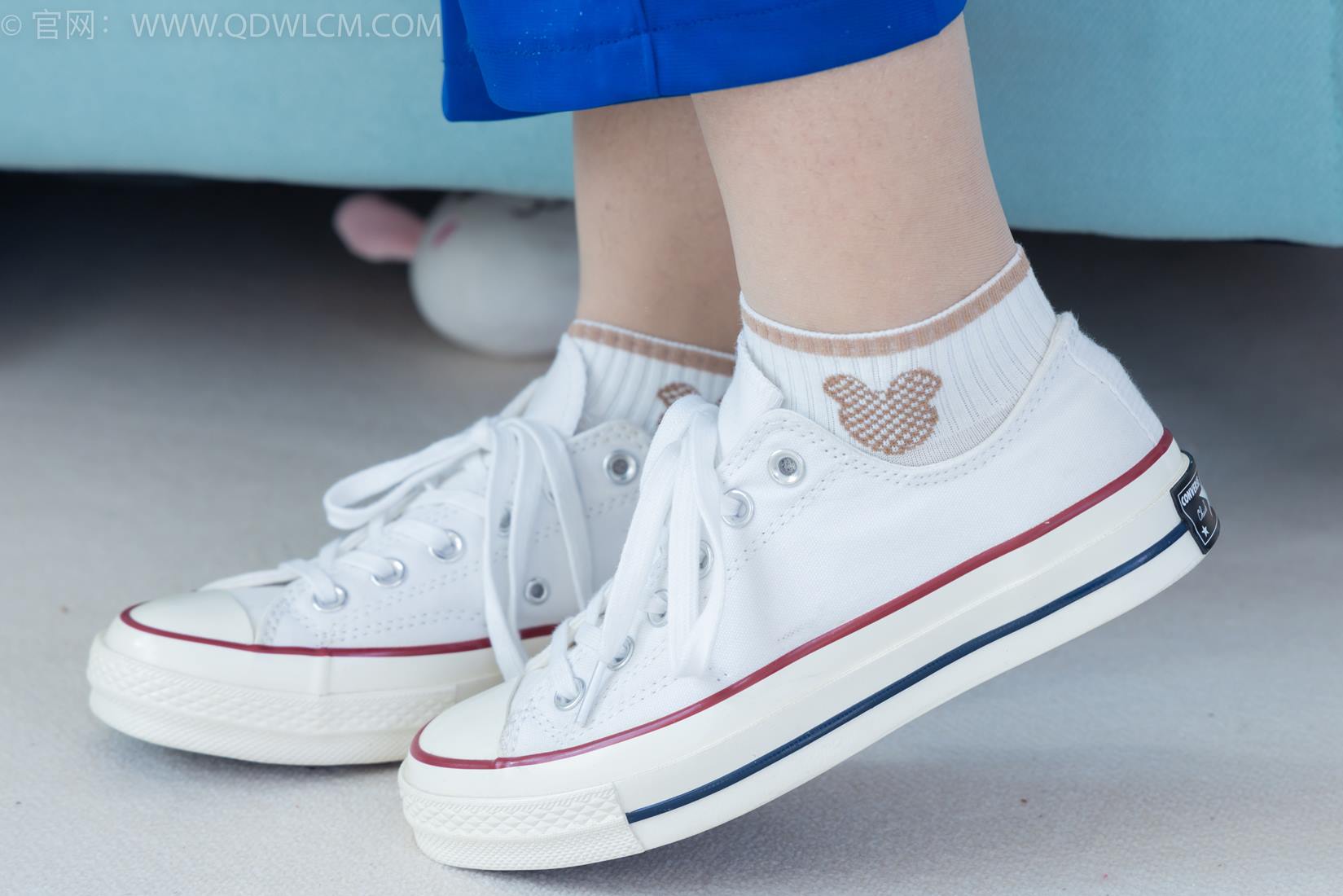 图片[6]-精选勿恋传媒 NO.2406 橙橙-帆布鞋、白棉袜、薄肉丝、校服裤里丝[138P]-草丛看图