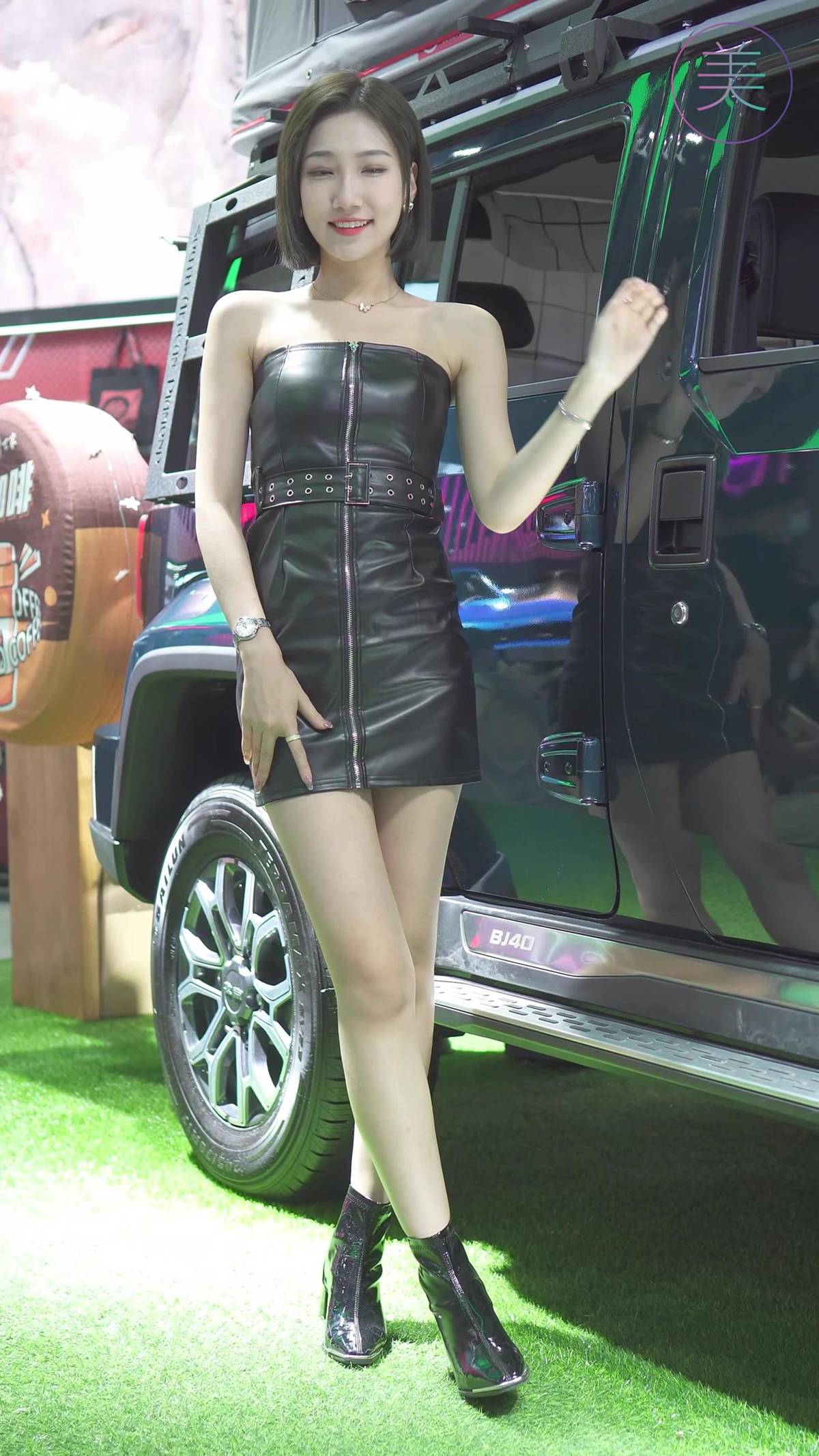 图片[7]-精选NO.0212 2021 广州车展 Racing Model 北汽车模03[20P]-草丛看图