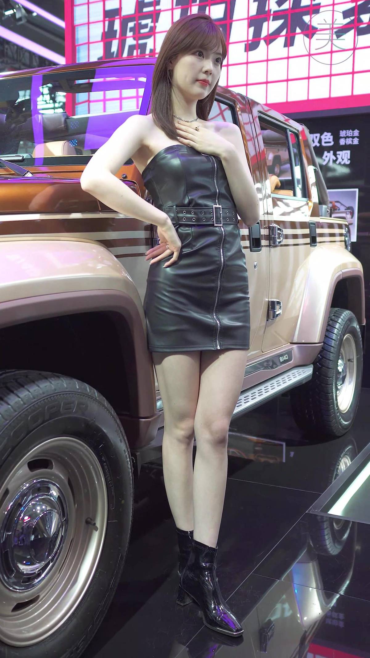 图片[8]-精选NO.0210 2021 广州车展 Racing Model 北汽车模01[20P]-草丛看图