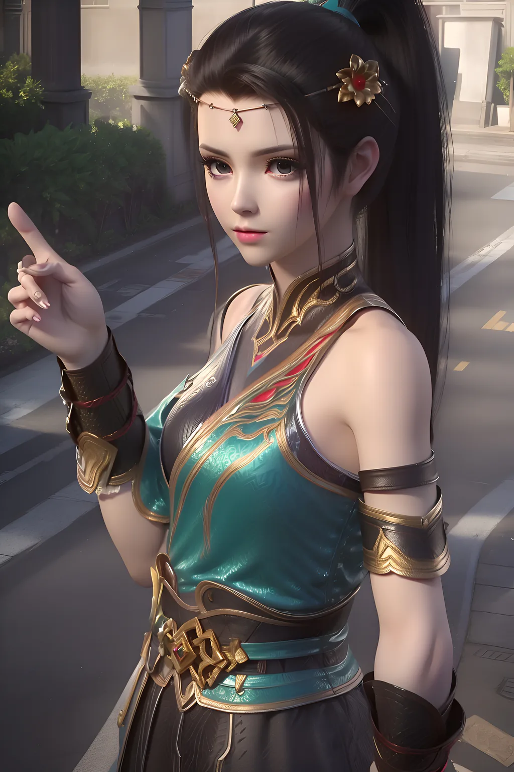 图片[4]-精选AI绘画 1044 大主宰-唐芊儿[33P]-草丛看图