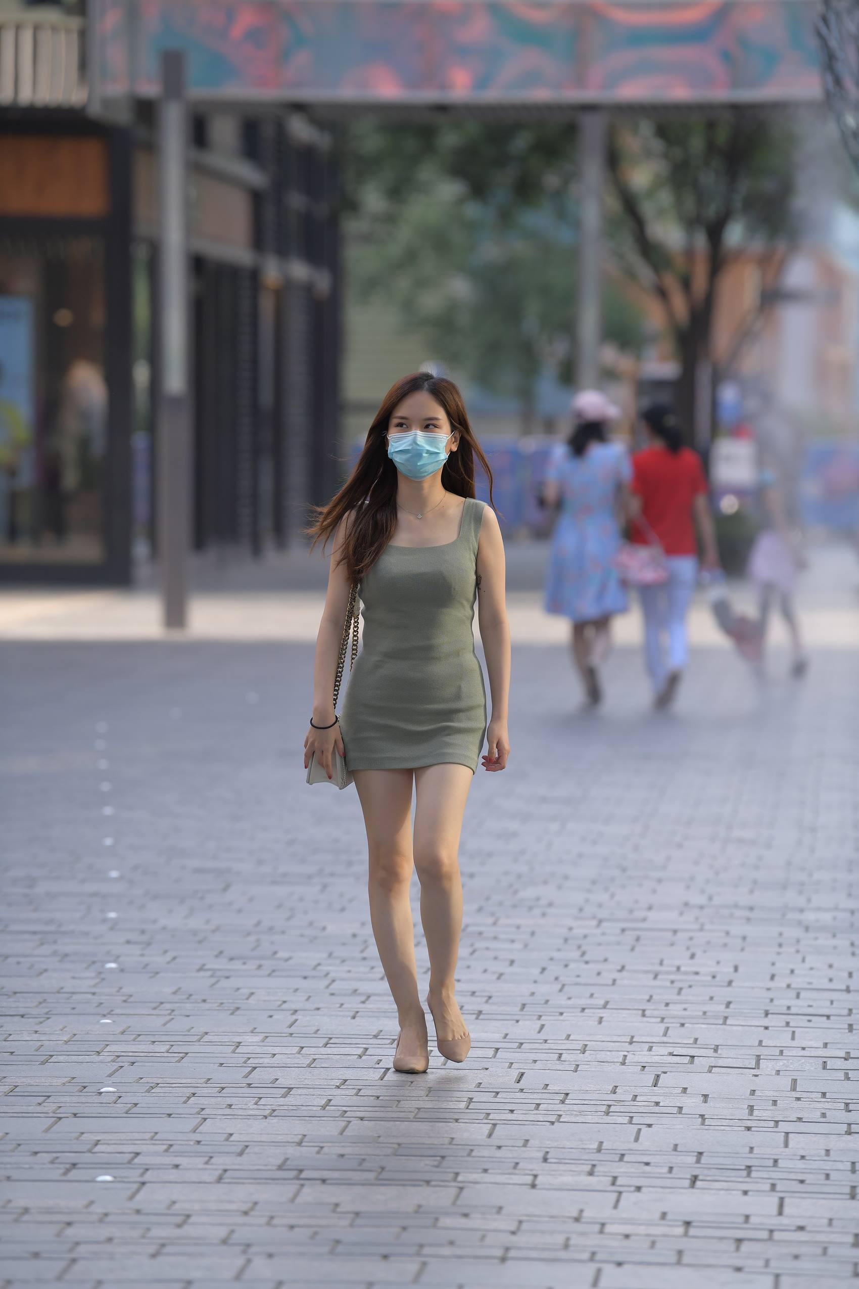 图片[4]-精选精选街拍作品 NO.1952 连体包臀裙妹字[73P]-草丛看图