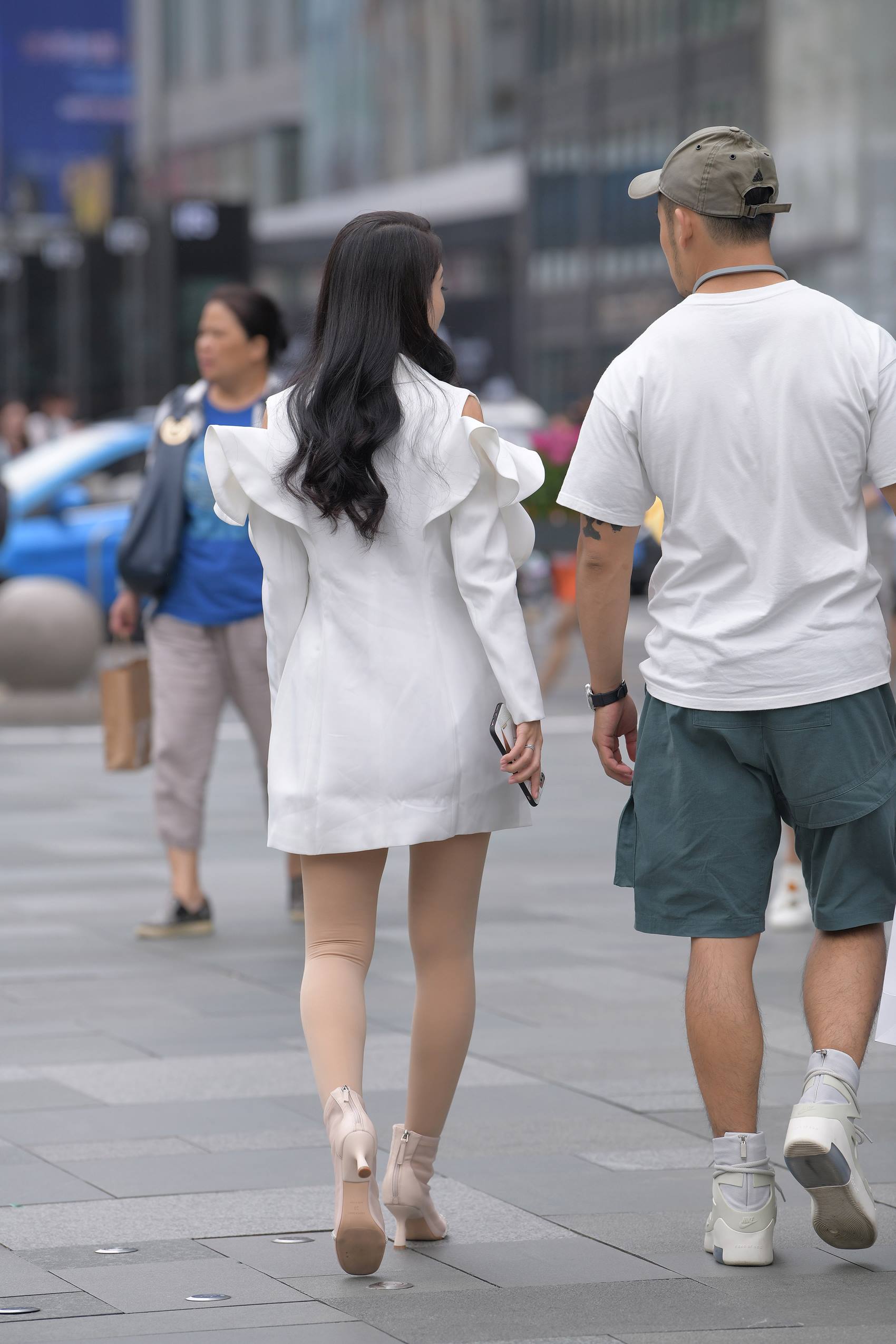 图片[5]-精选精选街拍作品 NO.1890 肉丝，高跟，女友[25P]-草丛看图