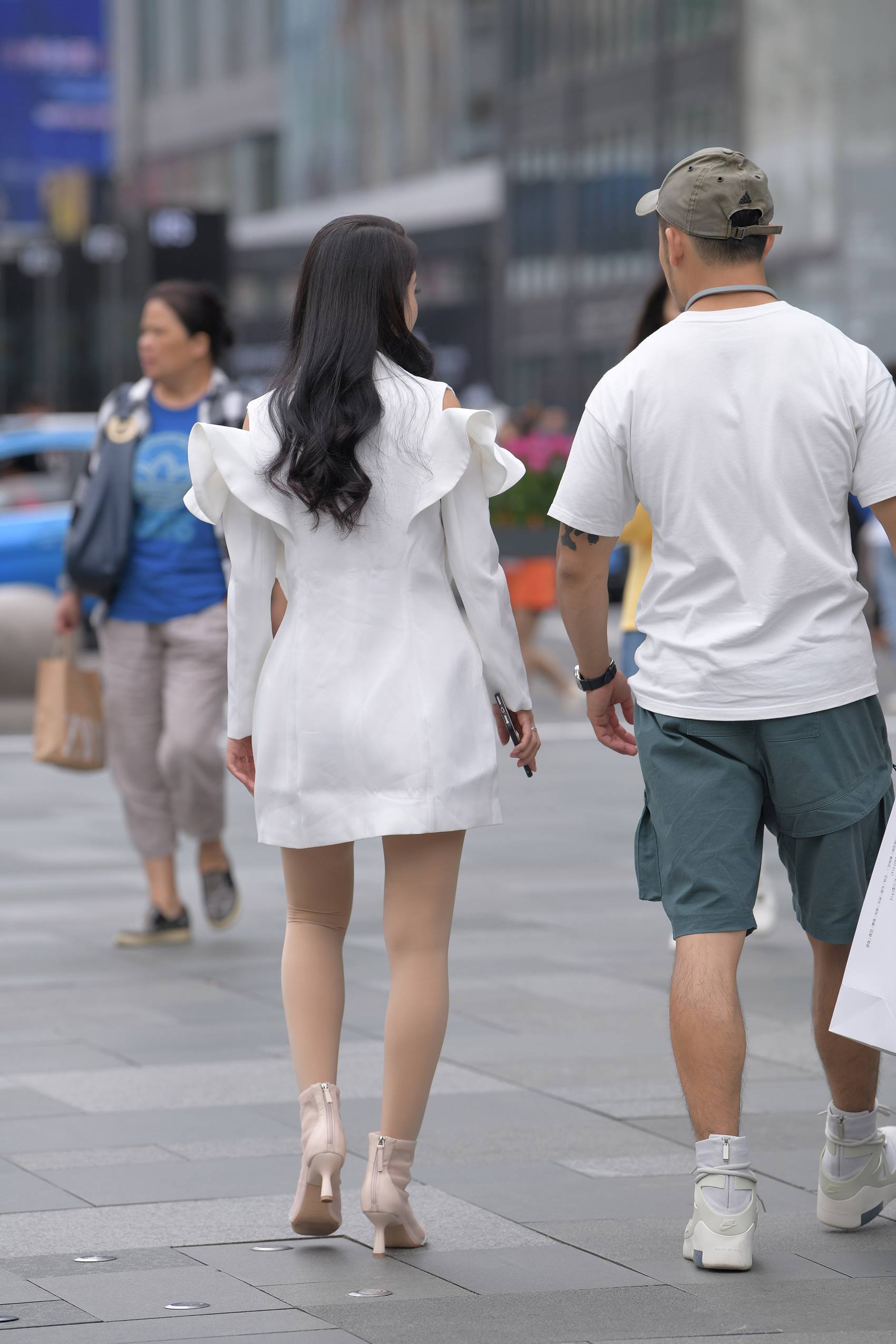 图片[6]-精选精选街拍作品 NO.1890 肉丝，高跟，女友[25P]-草丛看图