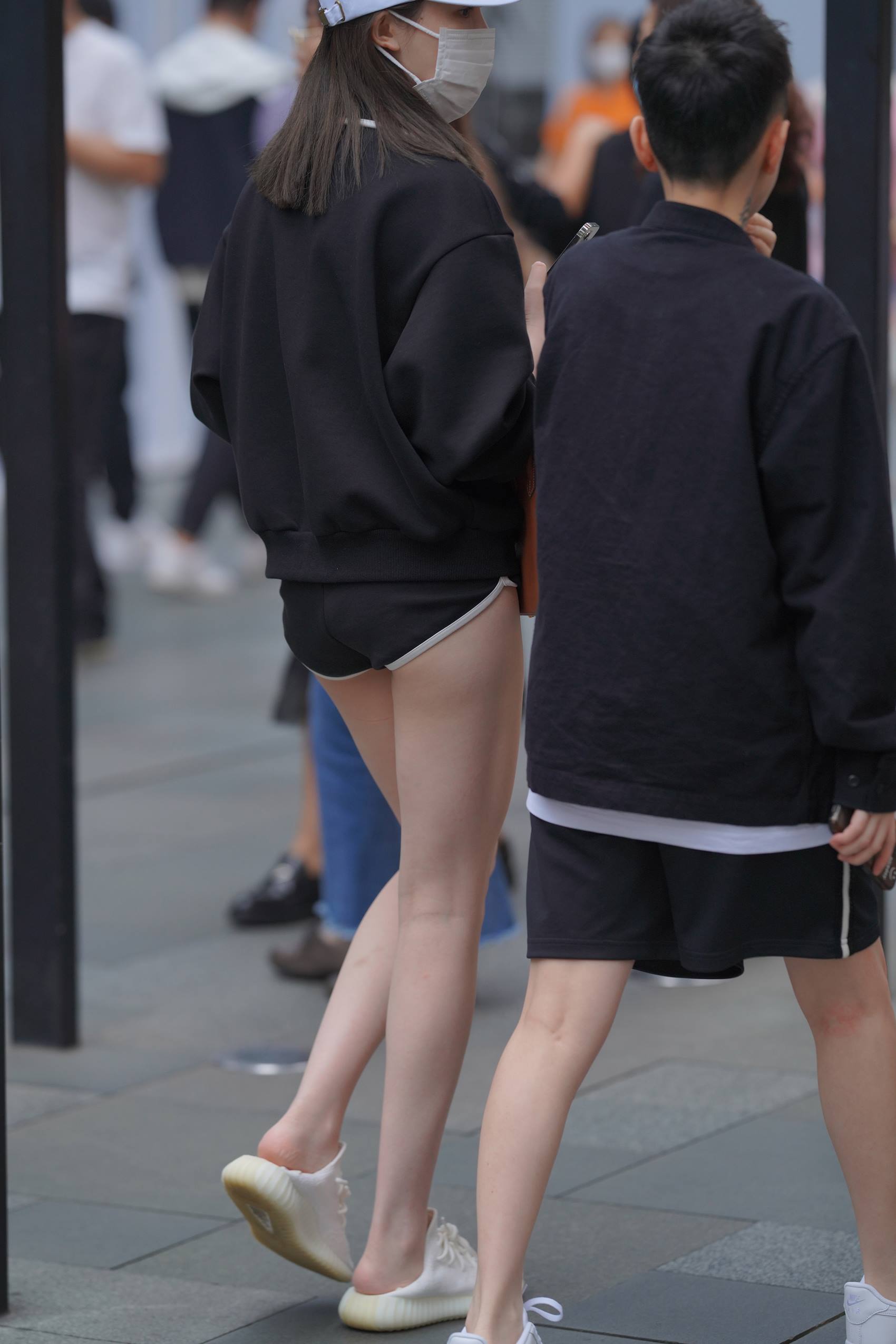 图片[6]-精选精选街拍作品 NO.1947 街拍热裤大长腿[52P]-草丛看图