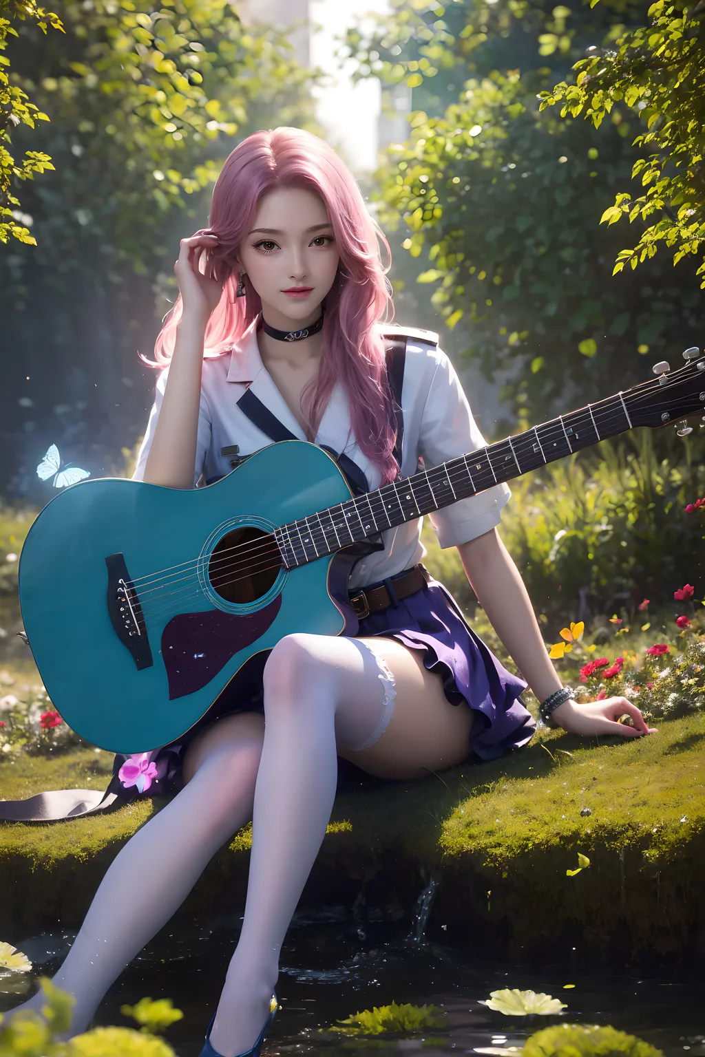 图片[3]-精选AI绘画 1043 穿越火线-云悠悠[20P]-草丛看图