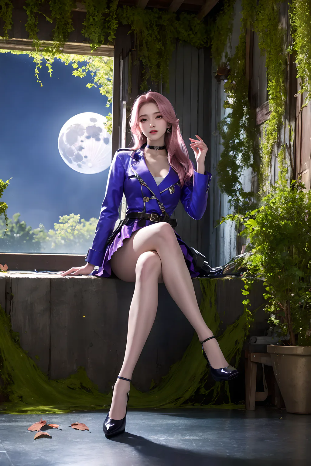 图片[4]-精选AI绘画 1043 穿越火线-云悠悠[20P]-草丛看图