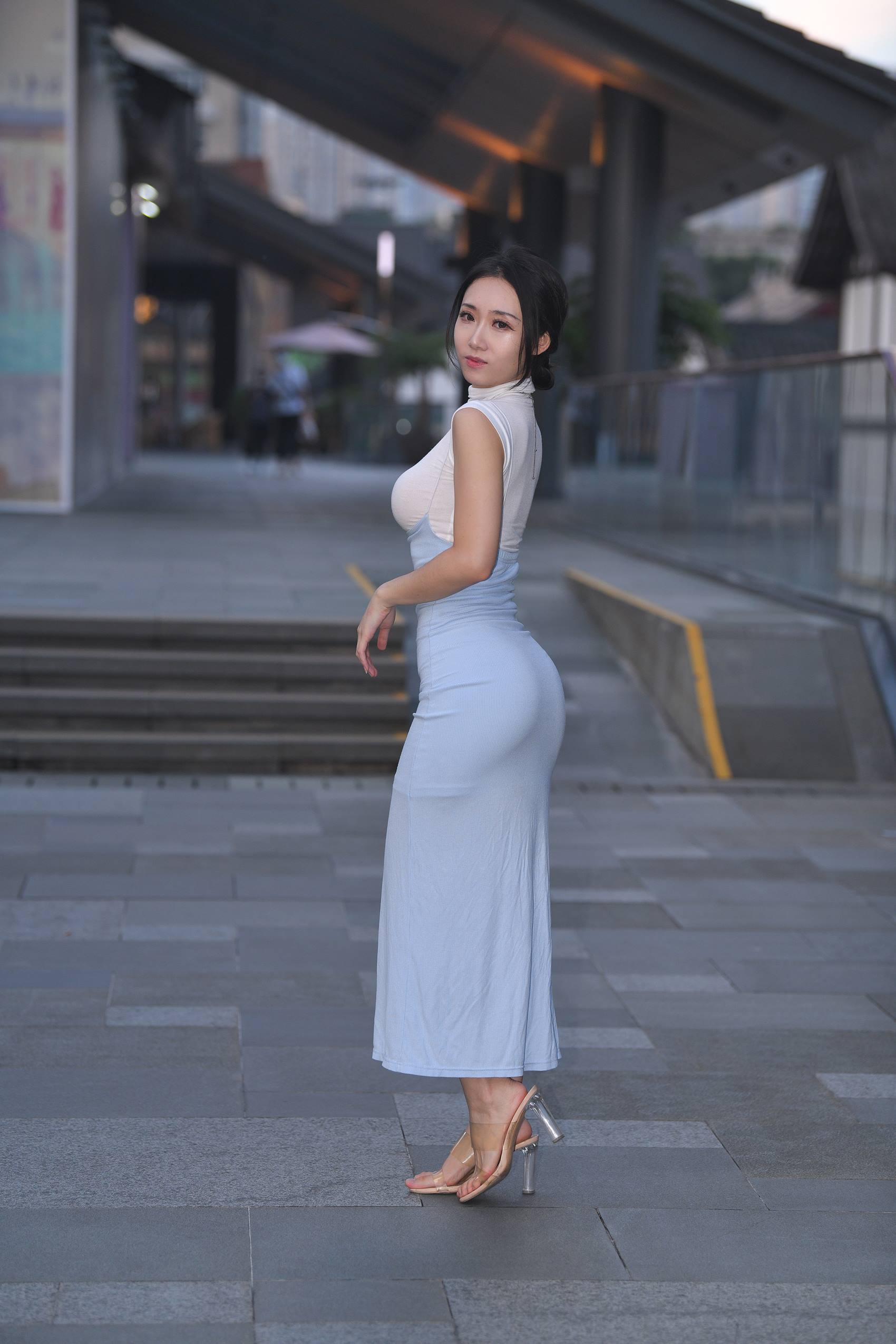 图片[3]-精选精选街拍作品 NO.1868 盛夏开叉长裙[95P]-草丛看图