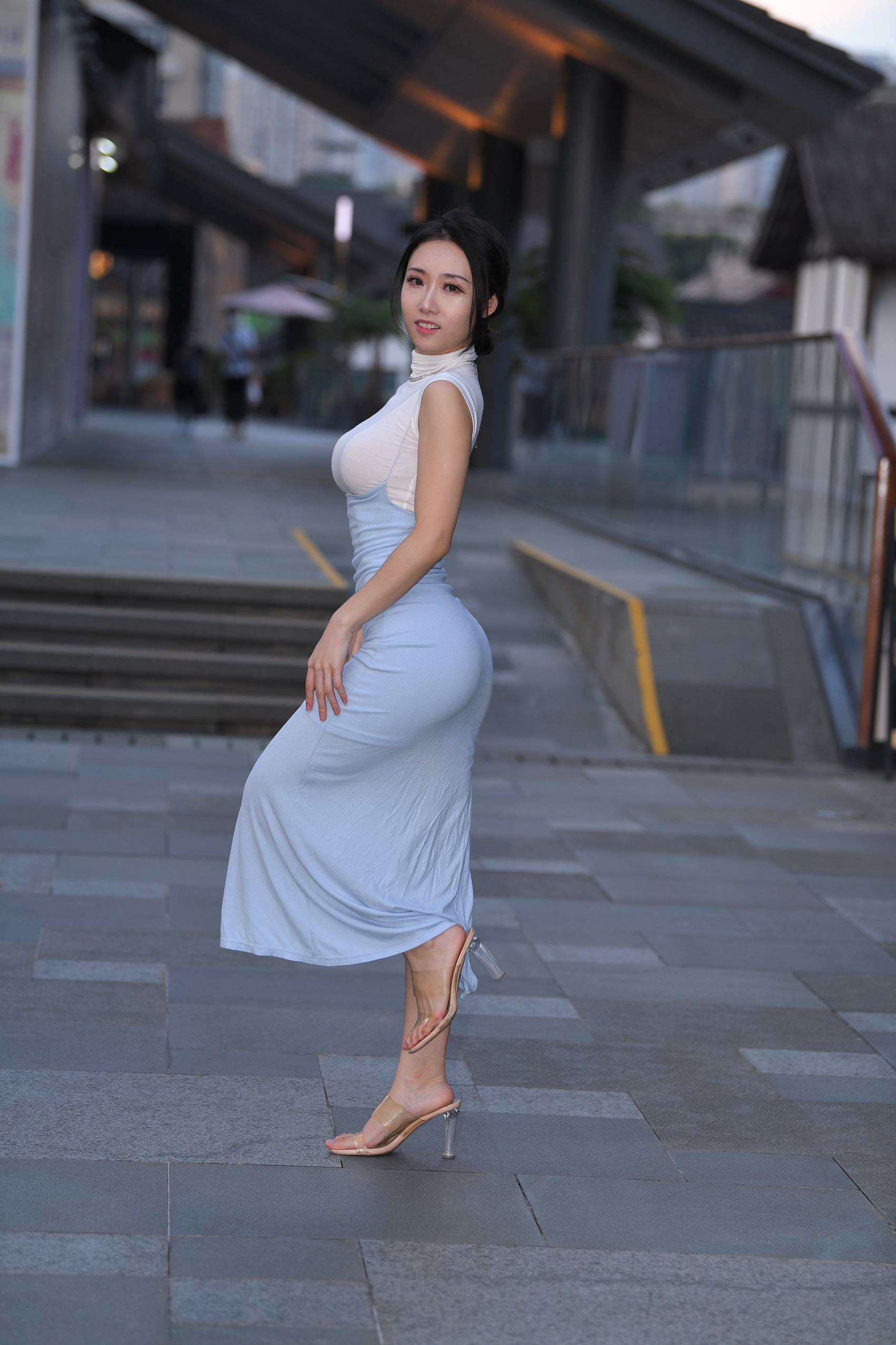 图片[7]-精选精选街拍作品 NO.1868 盛夏开叉长裙[95P]-草丛看图