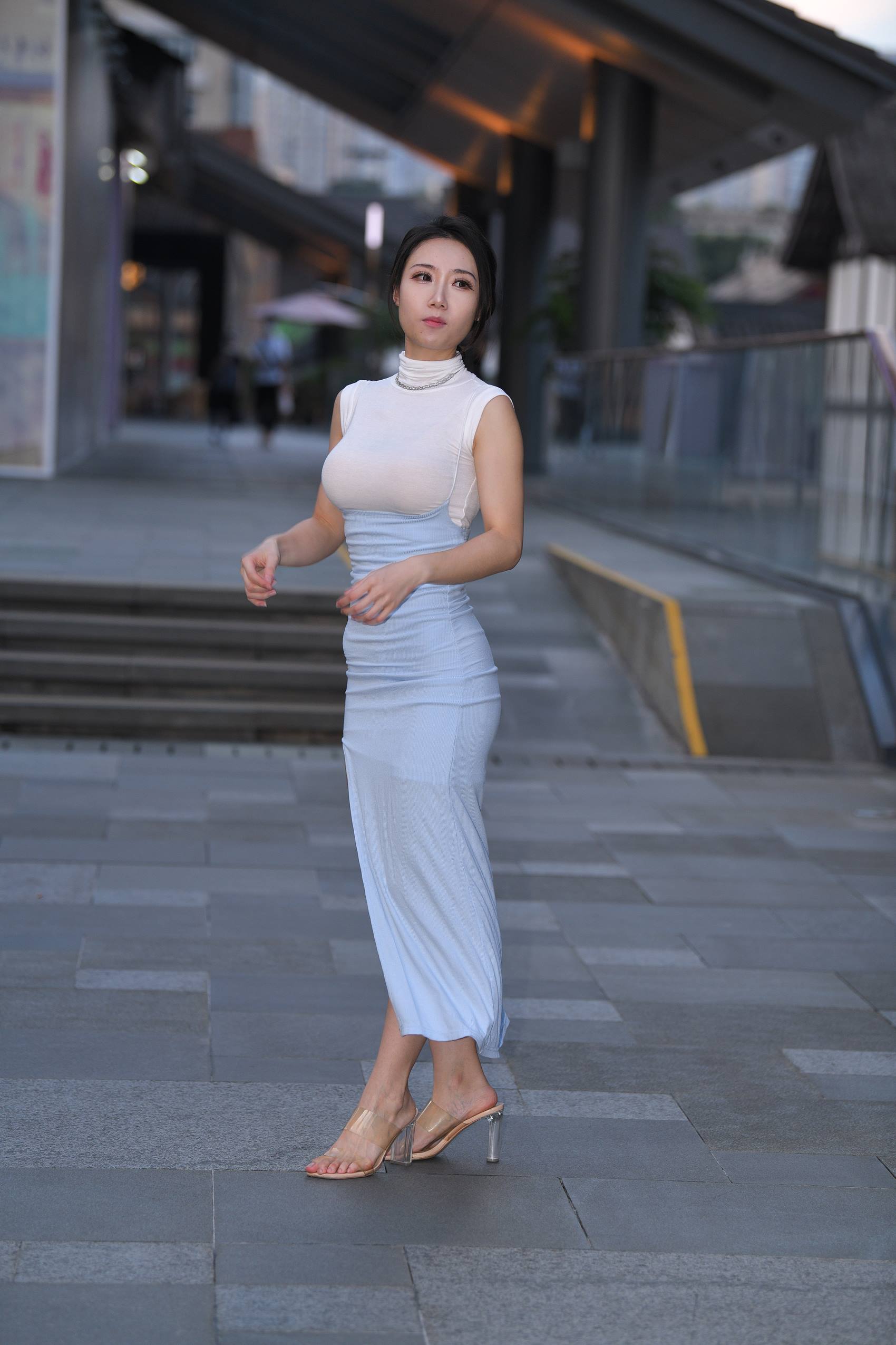 图片[8]-精选精选街拍作品 NO.1868 盛夏开叉长裙[95P]-草丛看图