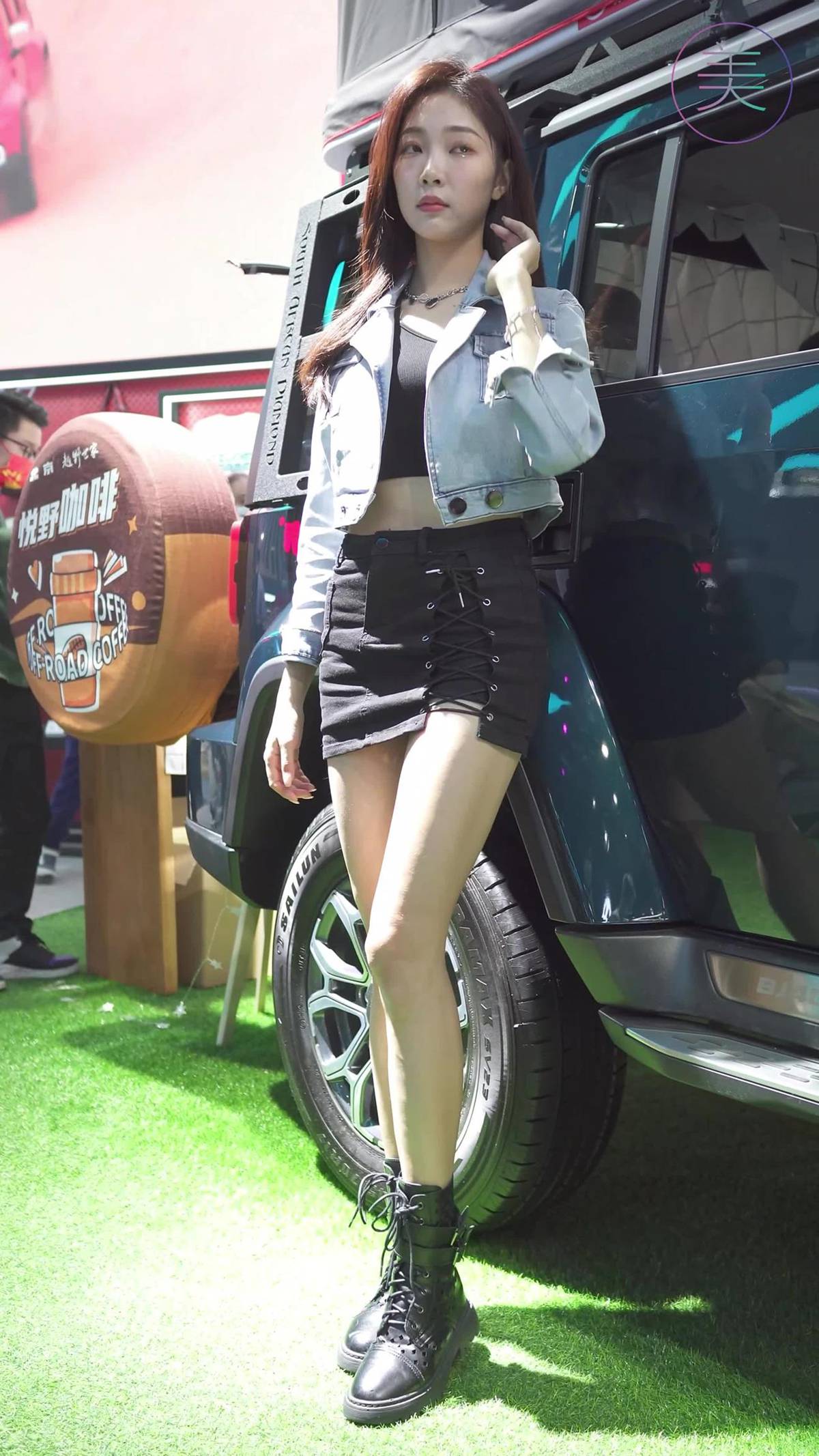 图片[2]-精选NO.0213 2021 广州车展 Racing Model 北汽车模04[20P]-草丛看图