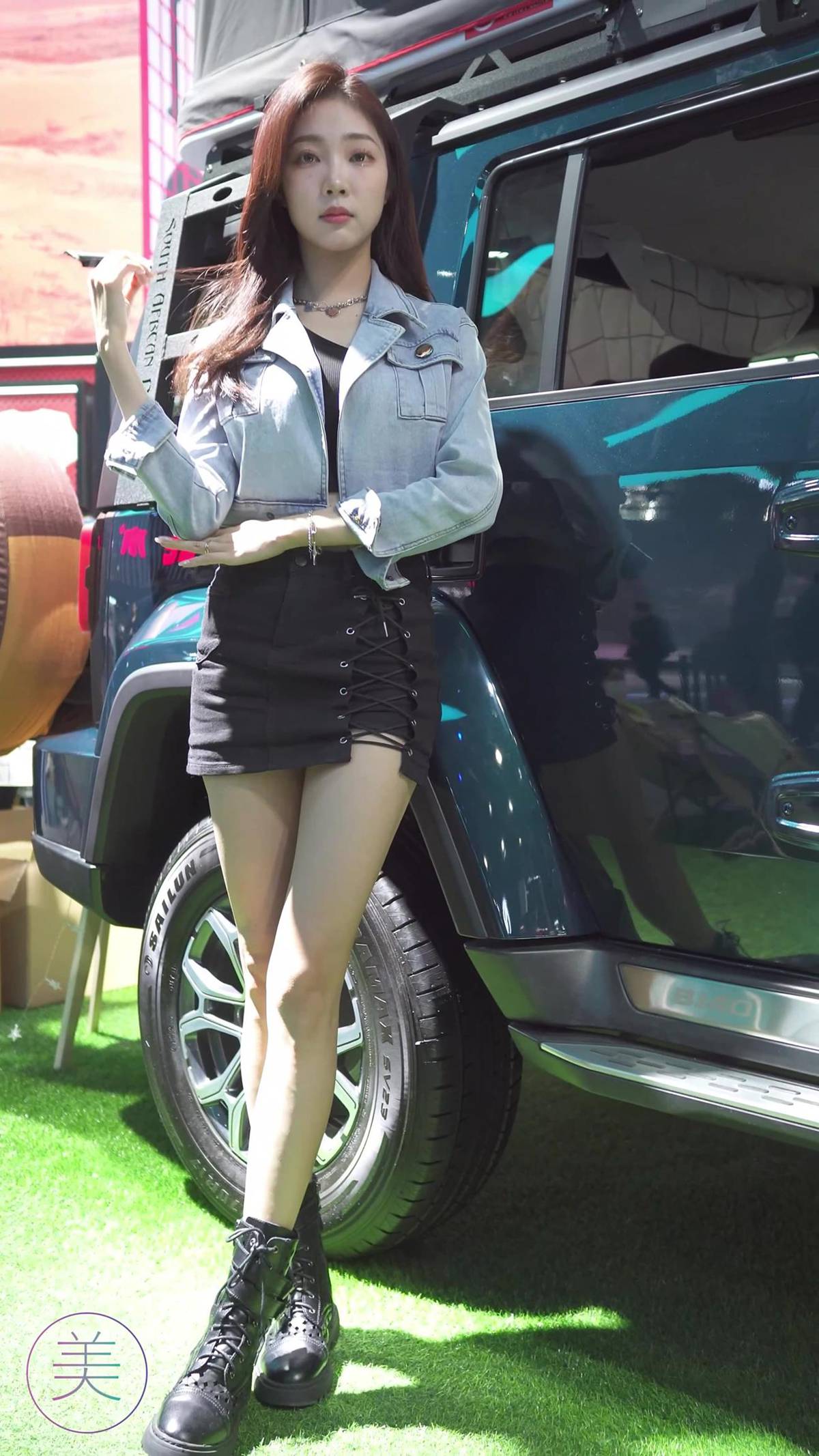 图片[4]-精选NO.0213 2021 广州车展 Racing Model 北汽车模04[20P]-草丛看图