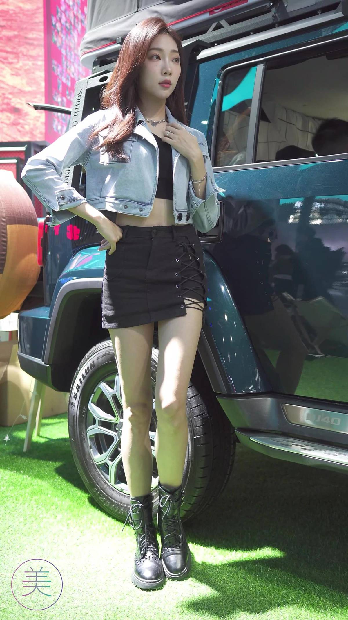 图片[6]-精选NO.0213 2021 广州车展 Racing Model 北汽车模04[20P]-草丛看图