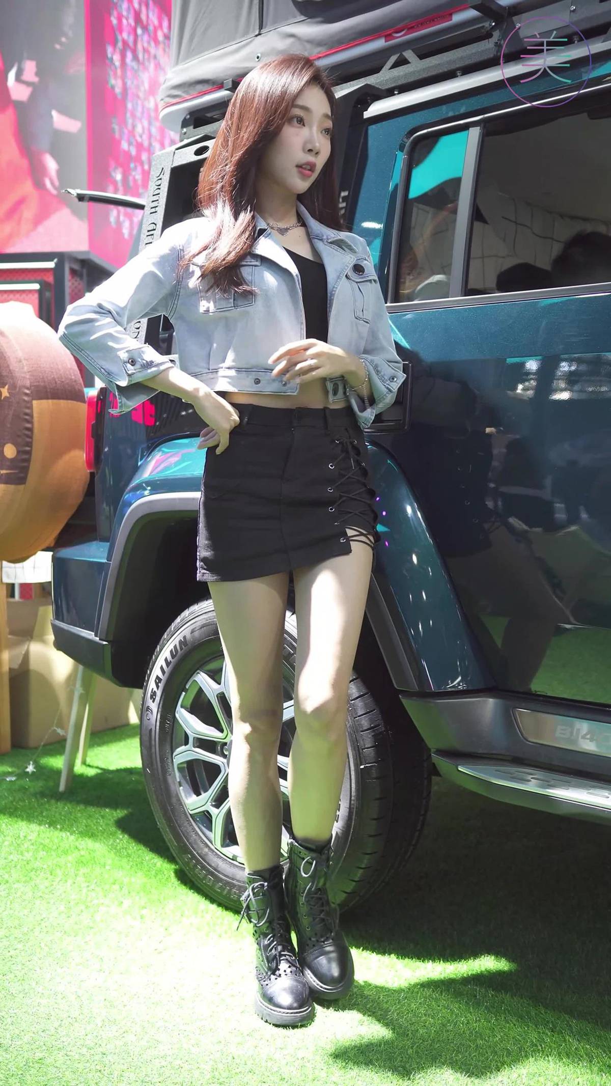 图片[7]-精选NO.0213 2021 广州车展 Racing Model 北汽车模04[20P]-草丛看图