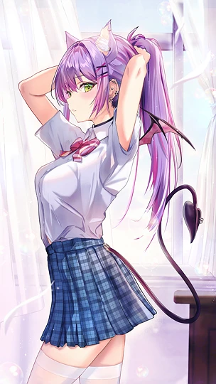 制服トワ様🐱-草丛看图