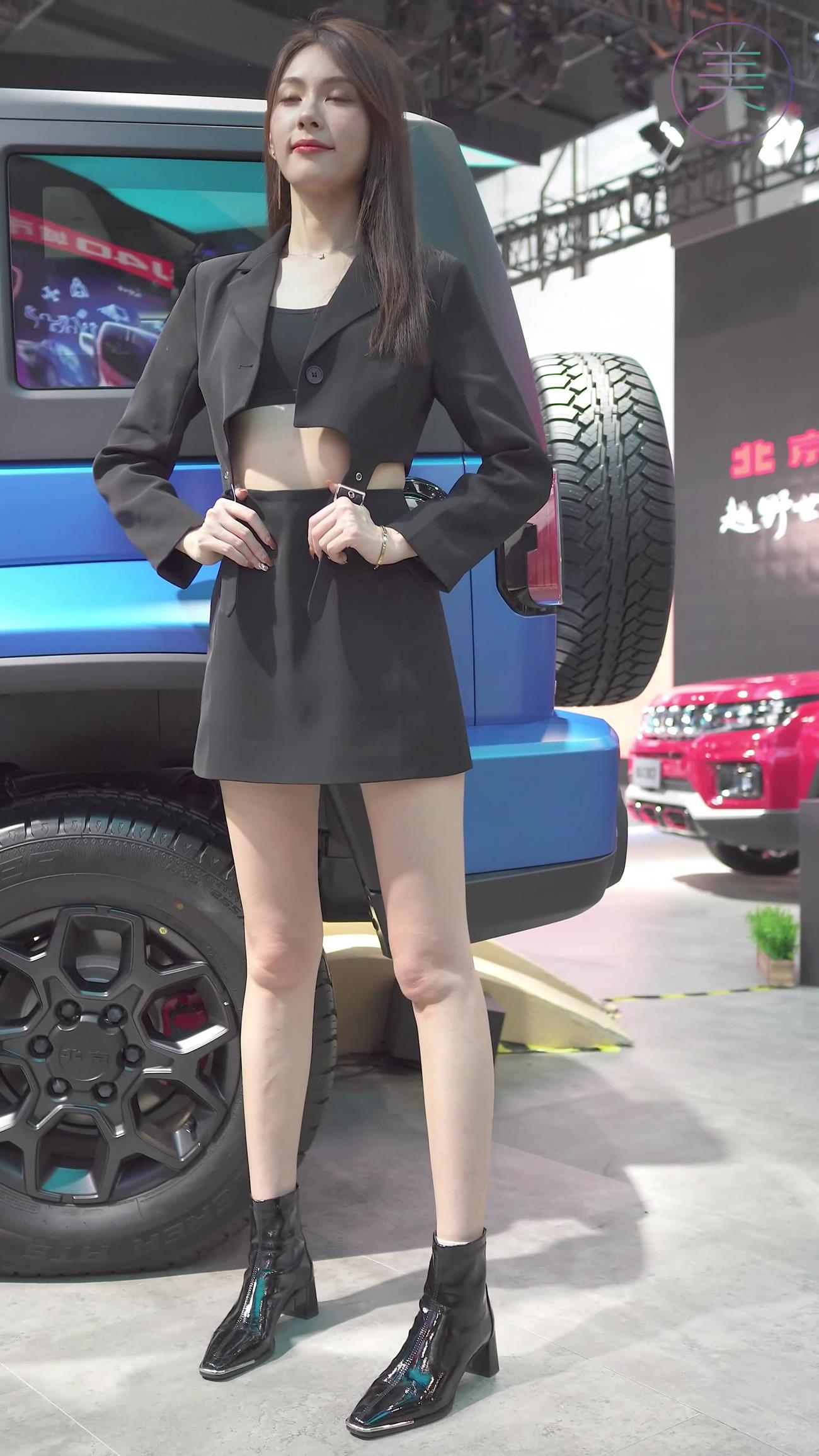 图片[3]-精选NO.0211 2021 广州车展 Racing Model 北汽车模02[20P]-草丛看图