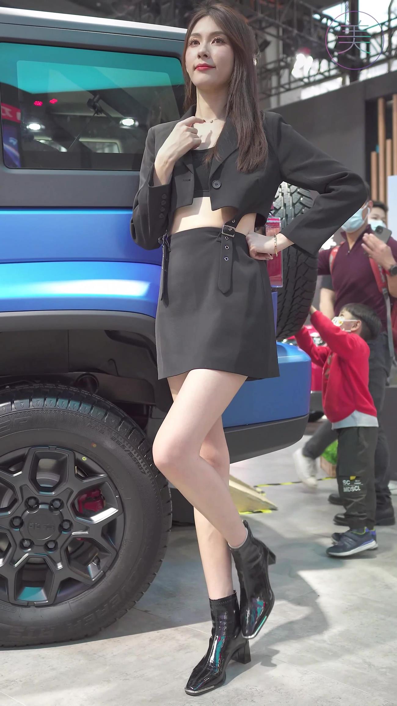 图片[5]-精选NO.0211 2021 广州车展 Racing Model 北汽车模02[20P]-草丛看图