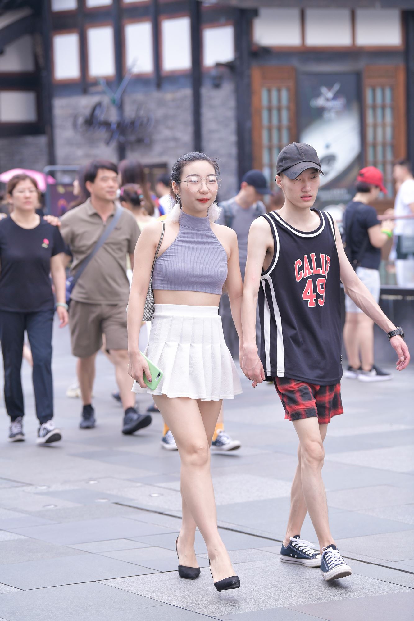 图片[8]-精选精选街拍作品 1642 摄神街拍作品 – 女友，羡慕啊这样穿[30P]-草丛看图