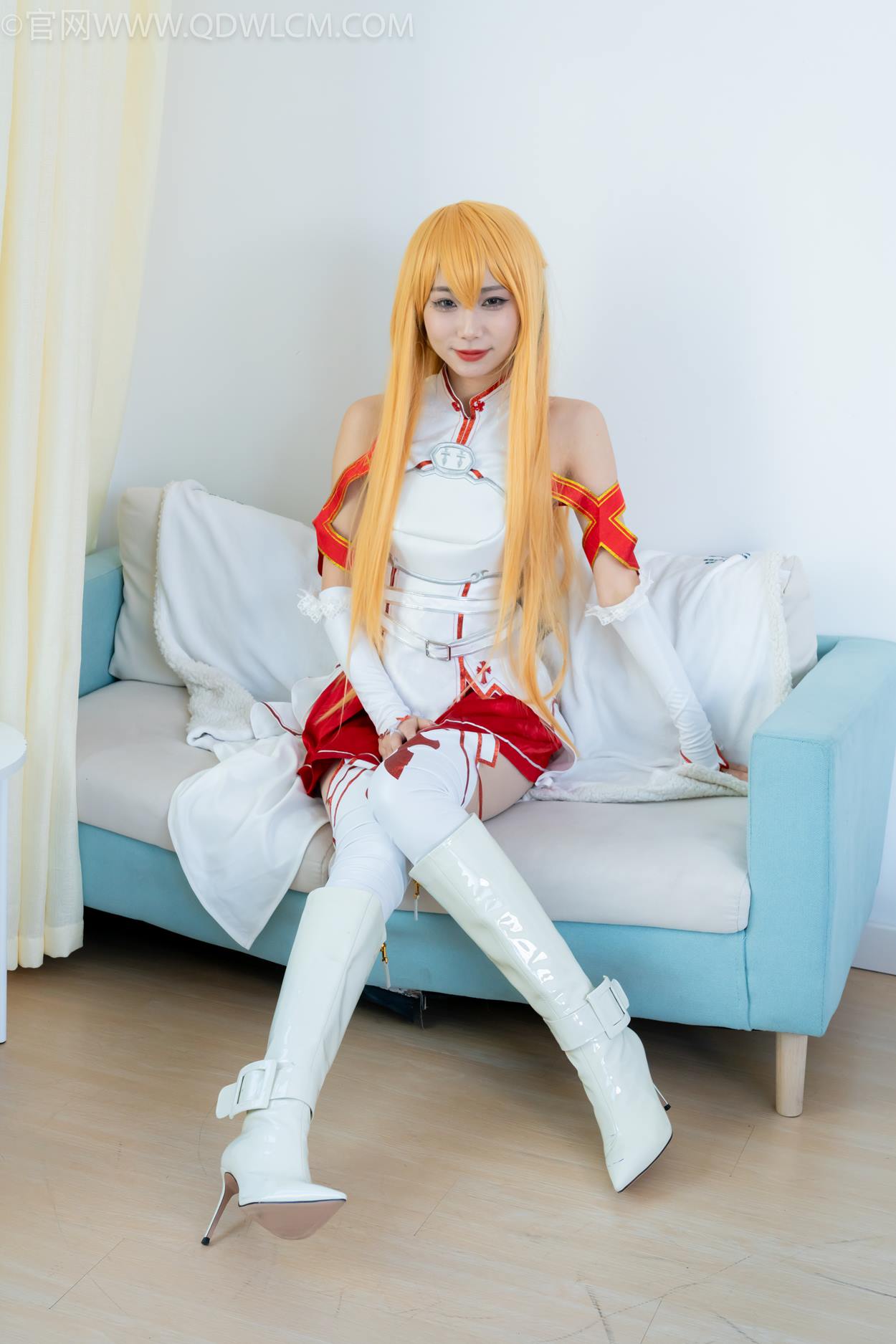 图片[3]-精选勿恋传媒 NO.2340 泡泡-cos亚丝娜、长靴、袜套、薄肉丝[116P]-草丛看图