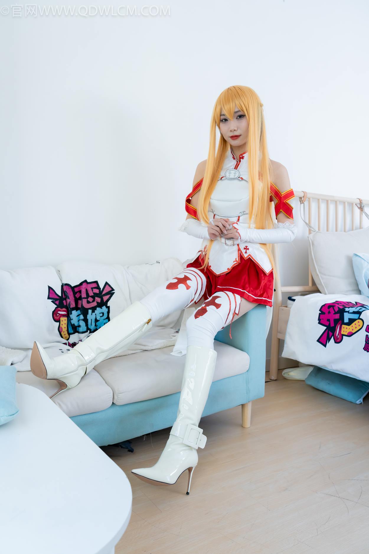 图片[7]-精选勿恋传媒 NO.2340 泡泡-cos亚丝娜、长靴、袜套、薄肉丝[116P]-草丛看图