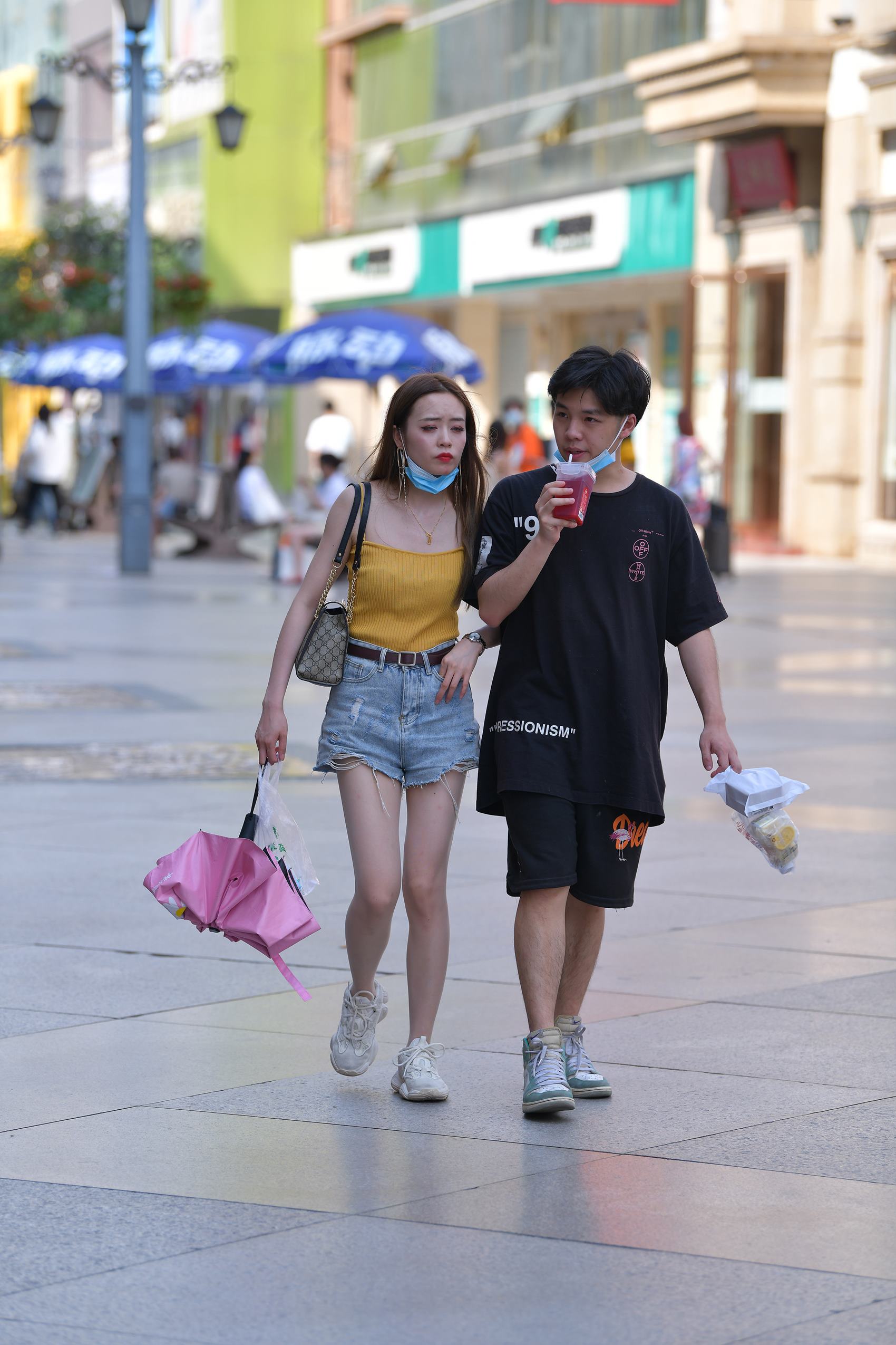 图片[1]-精选精选街拍作品 NO.1777 摄神街拍作品 – 肉丝女友，我也想陪她逛街[50P]-草丛看图