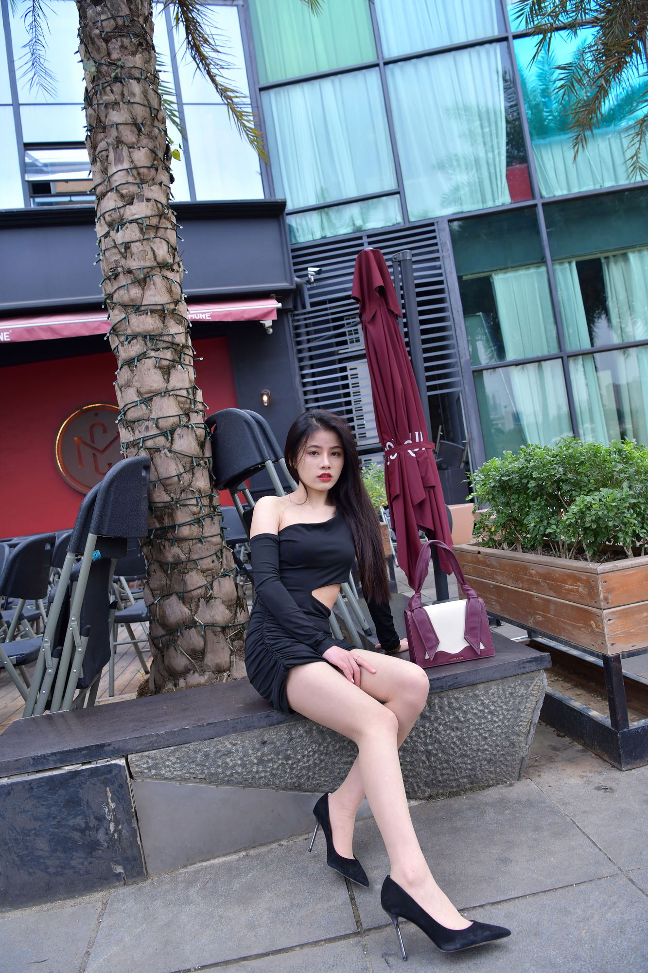 图片[4]-精选精选街拍作品 1651 小海街拍作品 – 黑色气质小解解[84P]-草丛看图