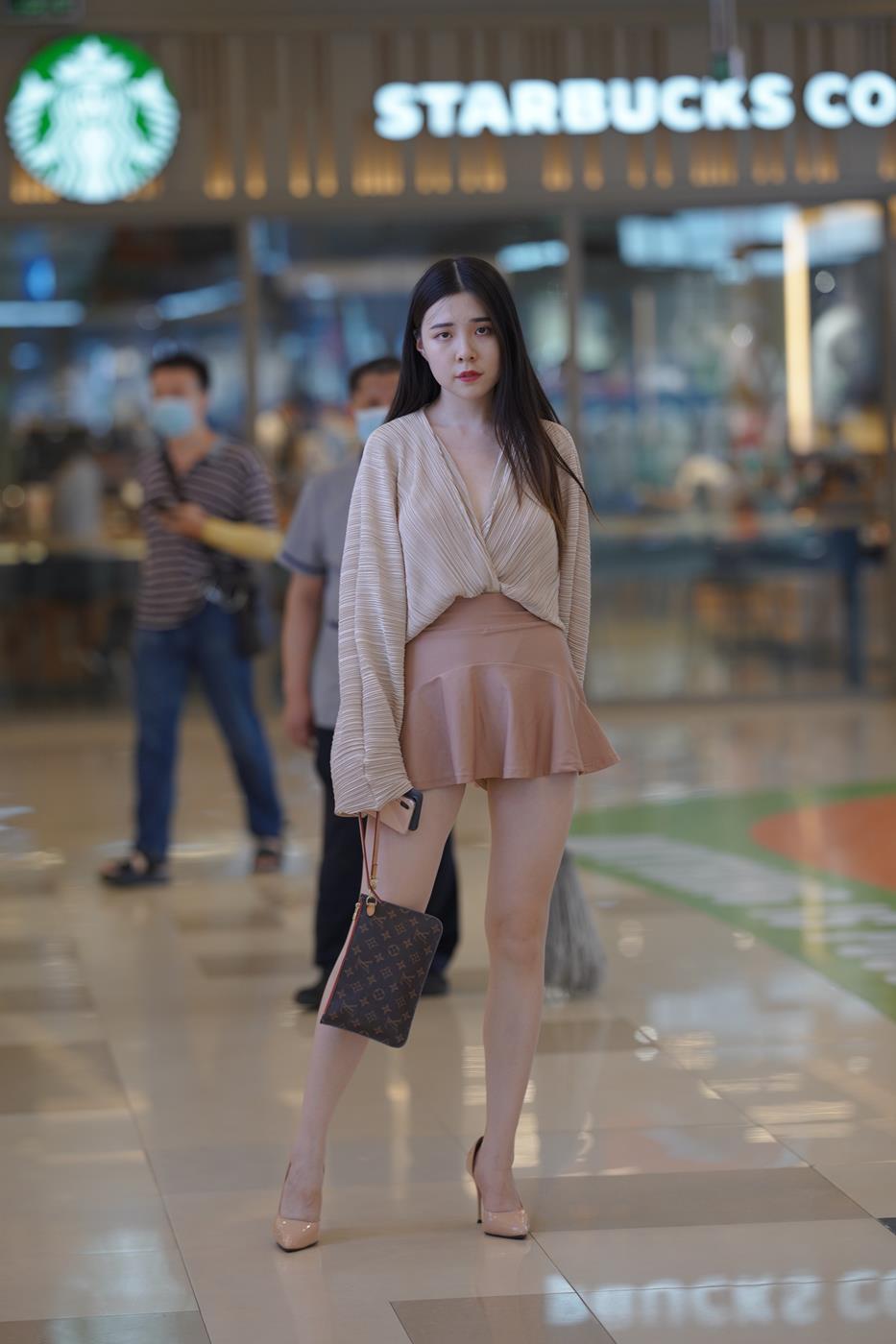 图片[6]-魔镜街拍 NO.167 可爱的粉色短裙小解解[96P]-草丛看图