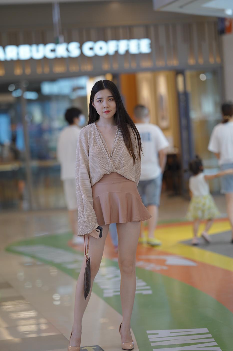 图片[7]-魔镜街拍 NO.167 可爱的粉色短裙小解解[96P]-草丛看图