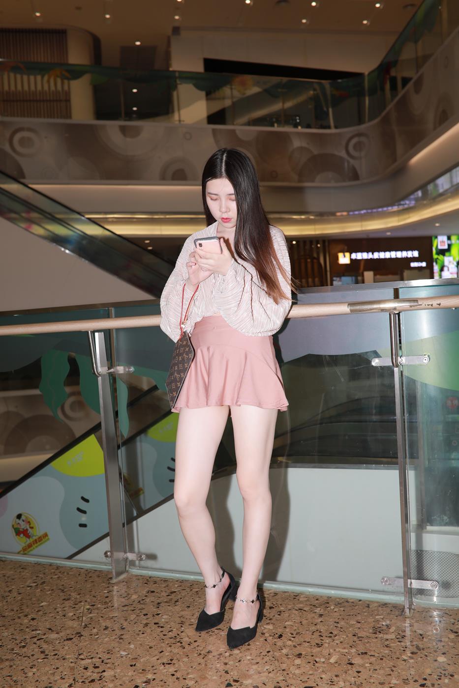 图片[8]-魔镜街拍 NO.167 可爱的粉色短裙小解解[96P]-草丛看图