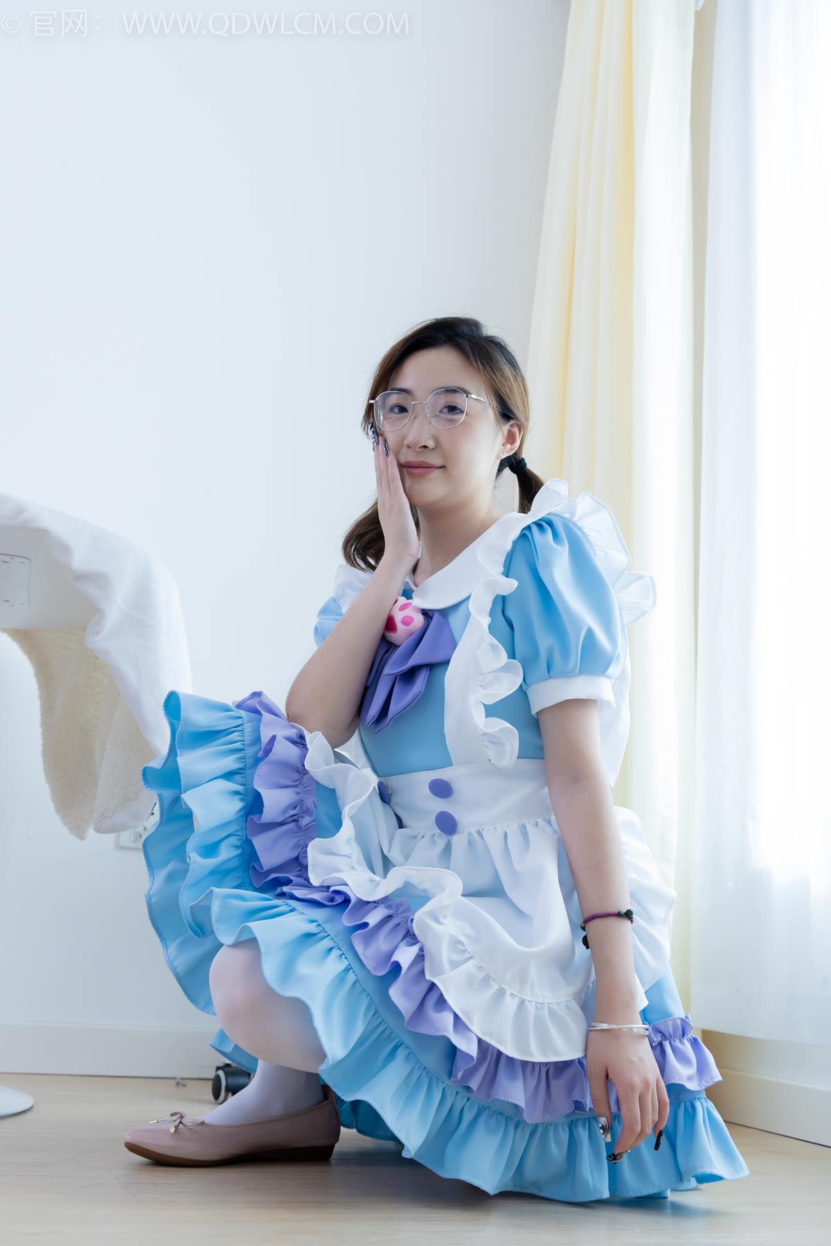 图片[7]-精选勿恋传媒 NO.2359 恬恬-女仆装、平底鞋、厚白丝、老头乐挠脚剧情[125P]-草丛看图