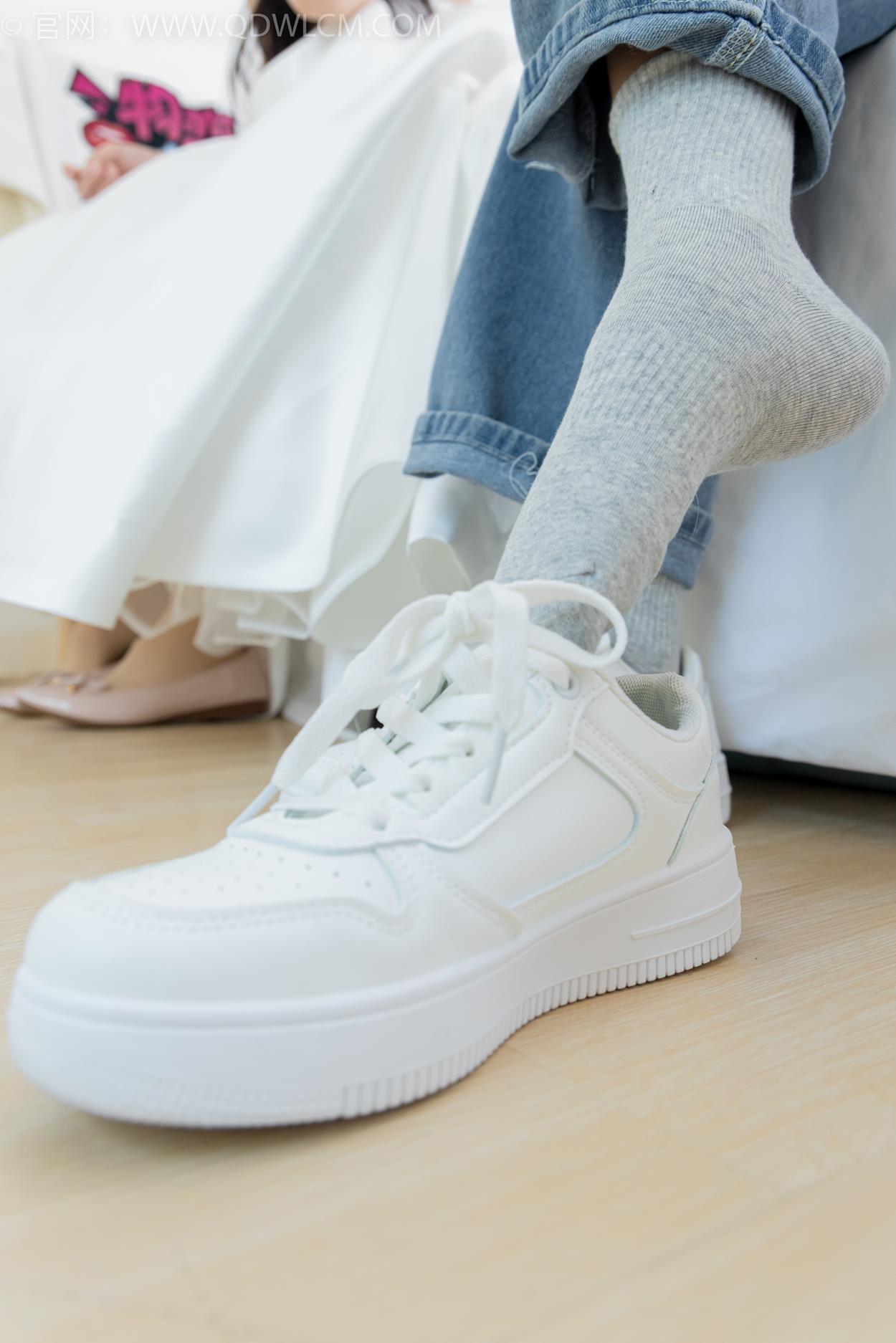 图片[6]-精选勿恋传媒 NO.2370 茯苓&欢欢-平底鞋、板鞋、厚肉丝、灰色棉袜、薄肉丝[126P]-草丛看图