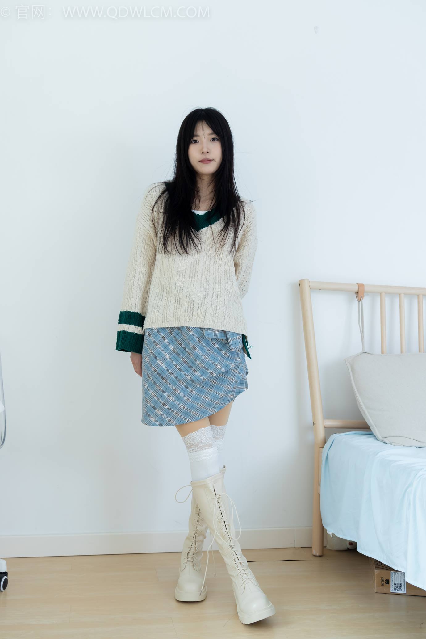 图片[5]-精选勿恋传媒 NO.2312 茯苓-长靴、过膝白棉袜、厚肉丝[136P]-草丛看图