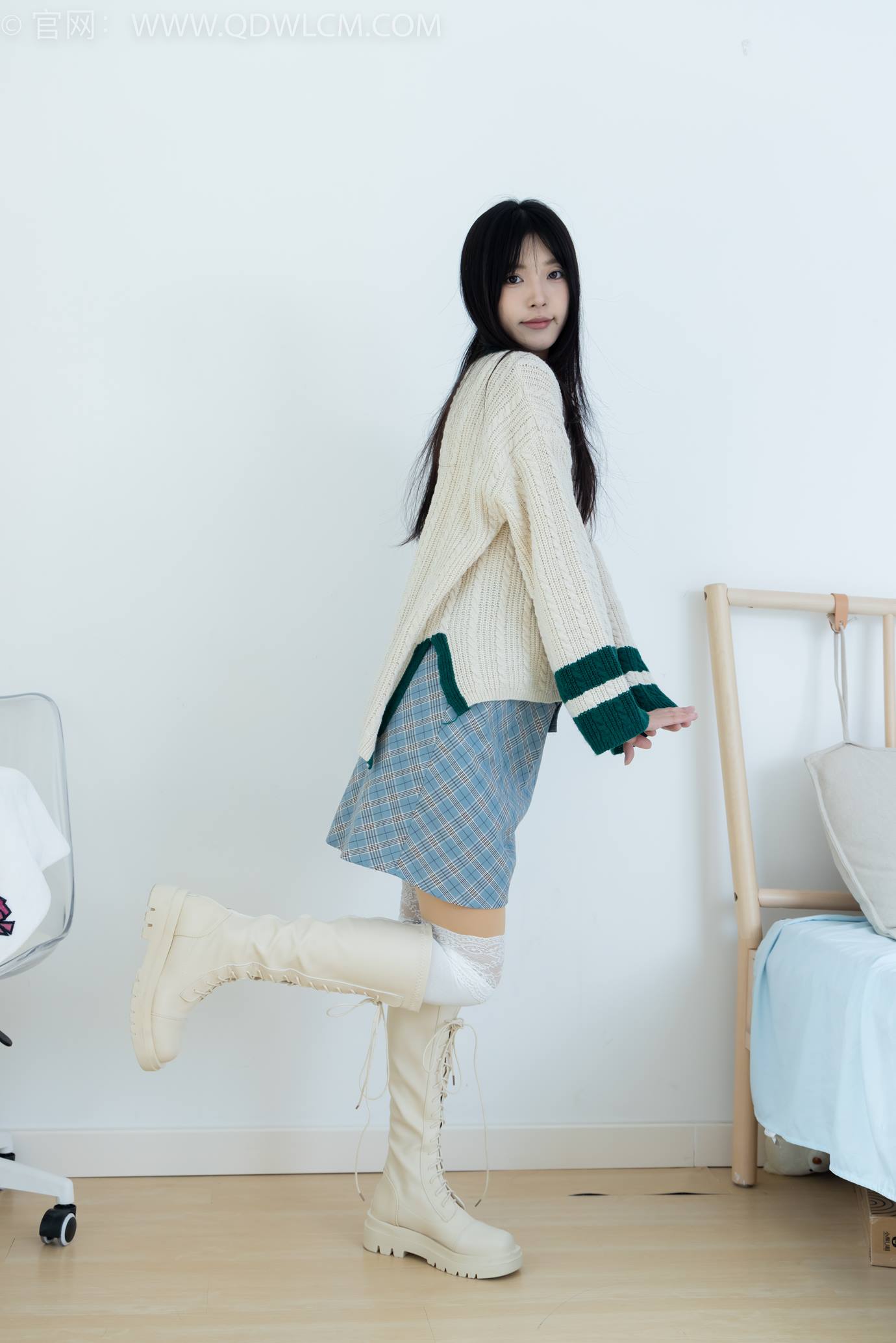 图片[7]-精选勿恋传媒 NO.2312 茯苓-长靴、过膝白棉袜、厚肉丝[136P]-草丛看图