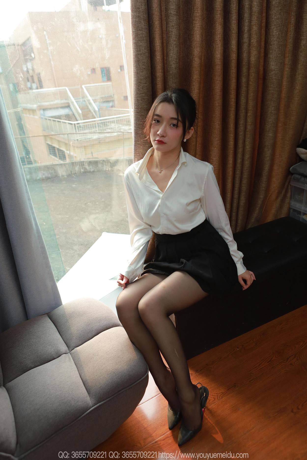 图片[4]-精选[IESS异思趣向] 2025.04.28 丝享家2039：秋秋《秘书白小姐》[88P]-草丛看图