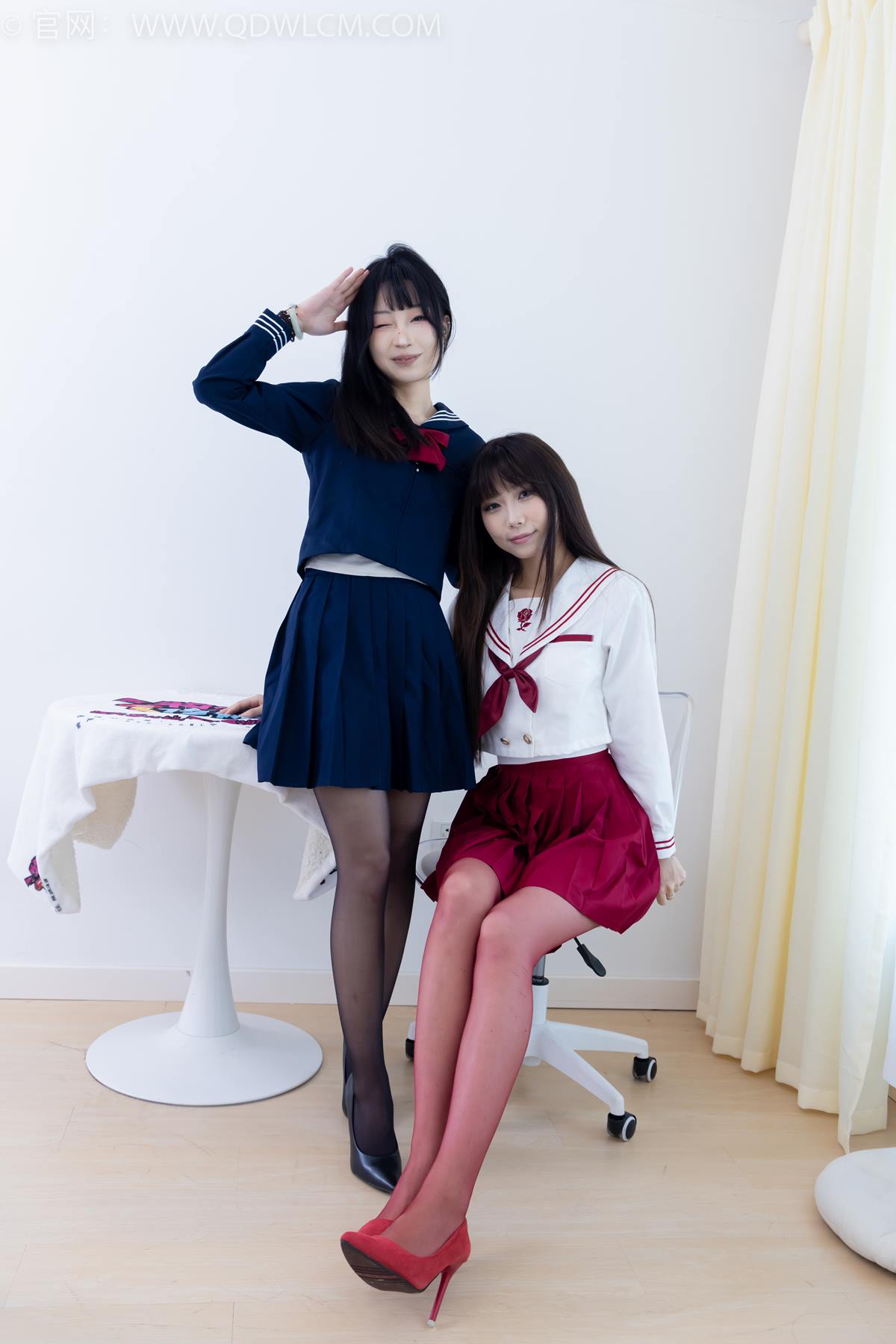 图片[8]-精选勿恋传媒 NO.2352 泡泡嘟嘟-高跟鞋、油亮薄红丝、油亮薄黑丝、jk至服[135P]-草丛看图