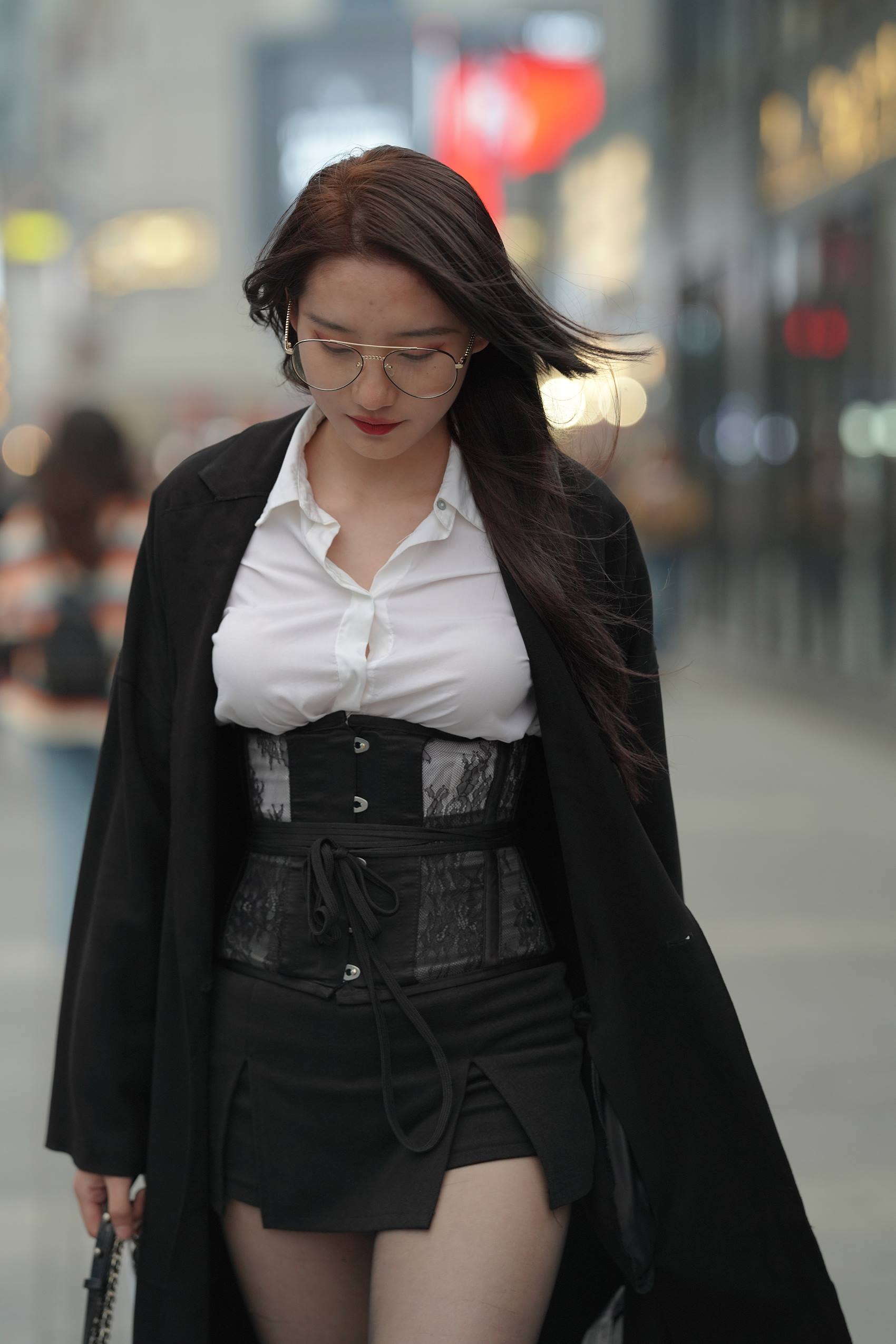 图片[1]-精选精选街拍作品 NO.1861 黑丝大长腿[60P]-草丛看图