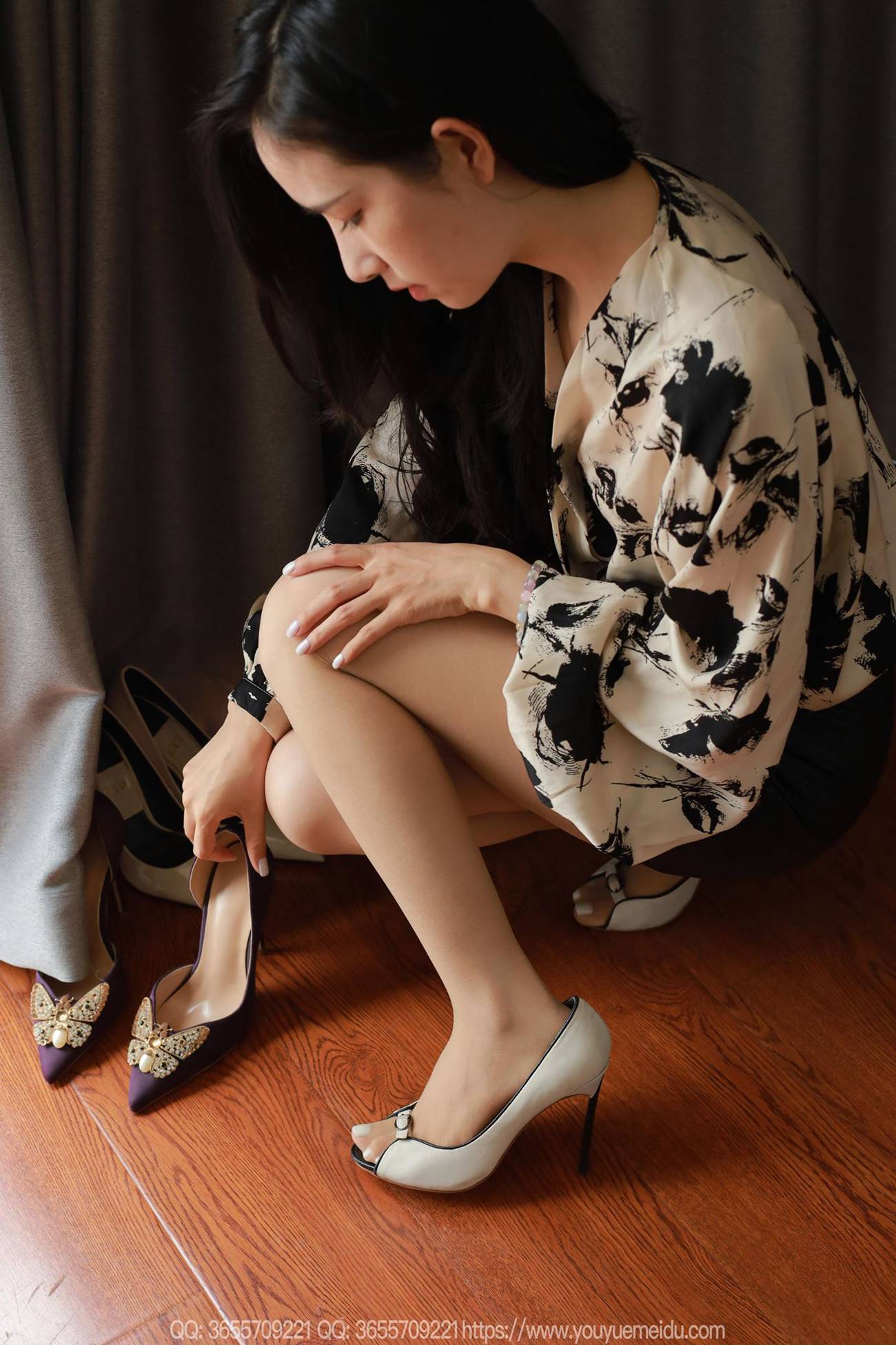 图片[1]-精选[IESS异思趣向] 2025.04.15 丝享家2028：美子《鱼嘴高跟（上）》[78P]-草丛看图