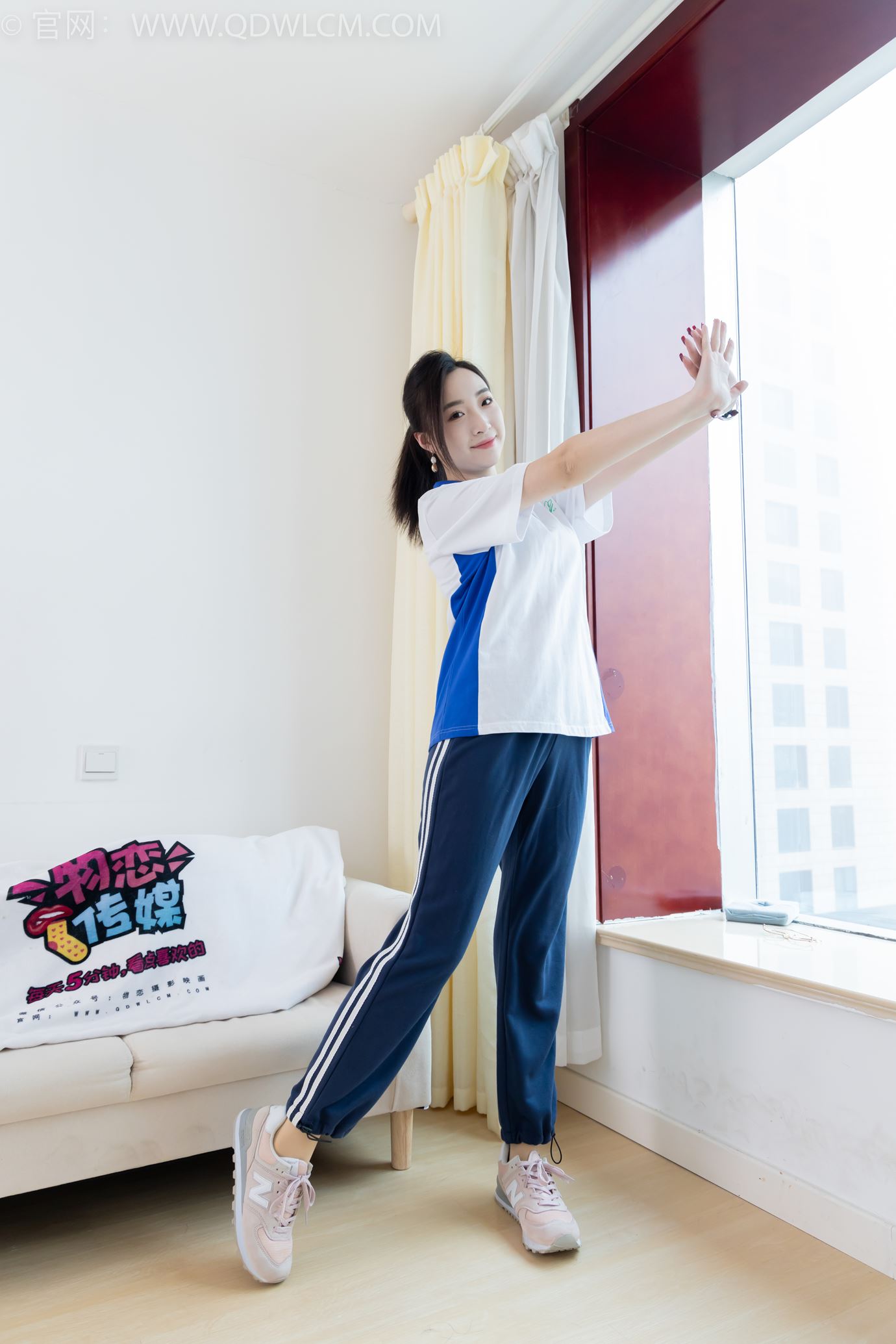 图片[5]-精选勿恋传媒 NO.2314 恬恬-运动鞋、厚肉丝、校服裤里丝[124P]-草丛看图