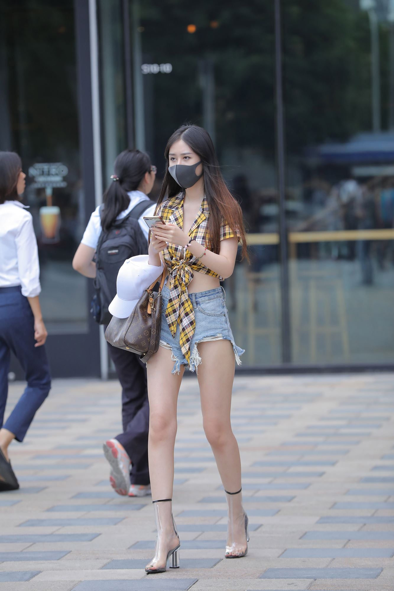 图片[3]-精选精选街拍作品 1644 摄神街拍作品 – 好凉快de热裤[100P]-草丛看图