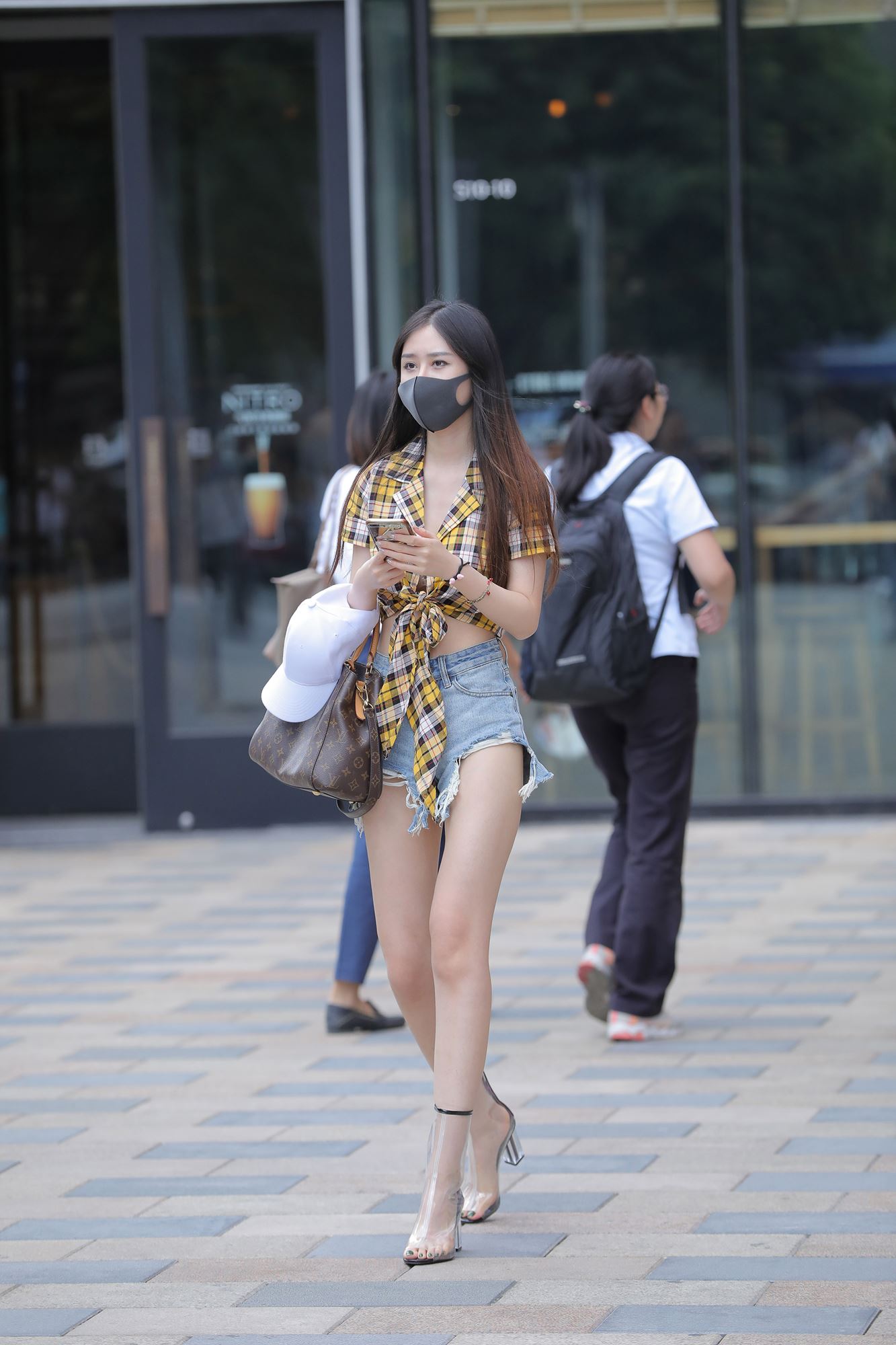 图片[6]-精选精选街拍作品 1644 摄神街拍作品 – 好凉快de热裤[100P]-草丛看图